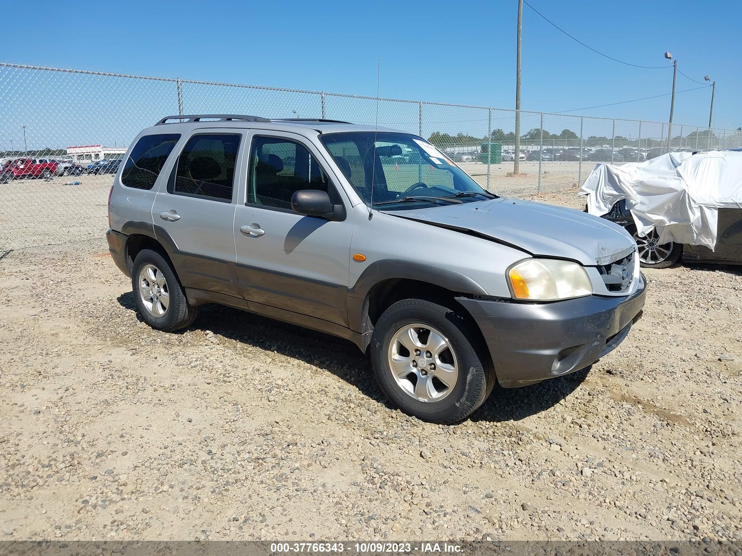 mazda tribute 2003 4f2cz06183km04305