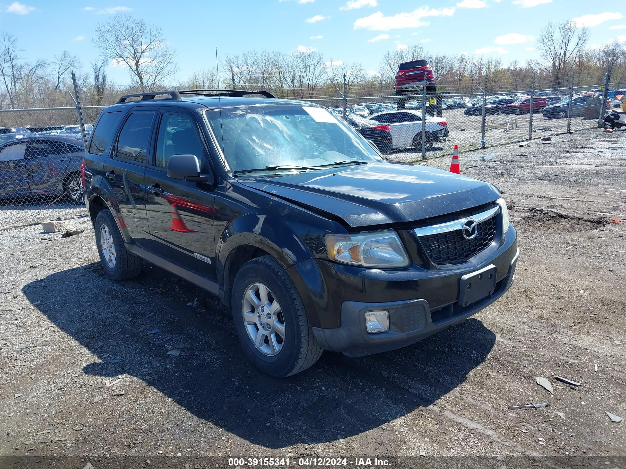 mazda tribute 2008 4f2cz92z38km07555