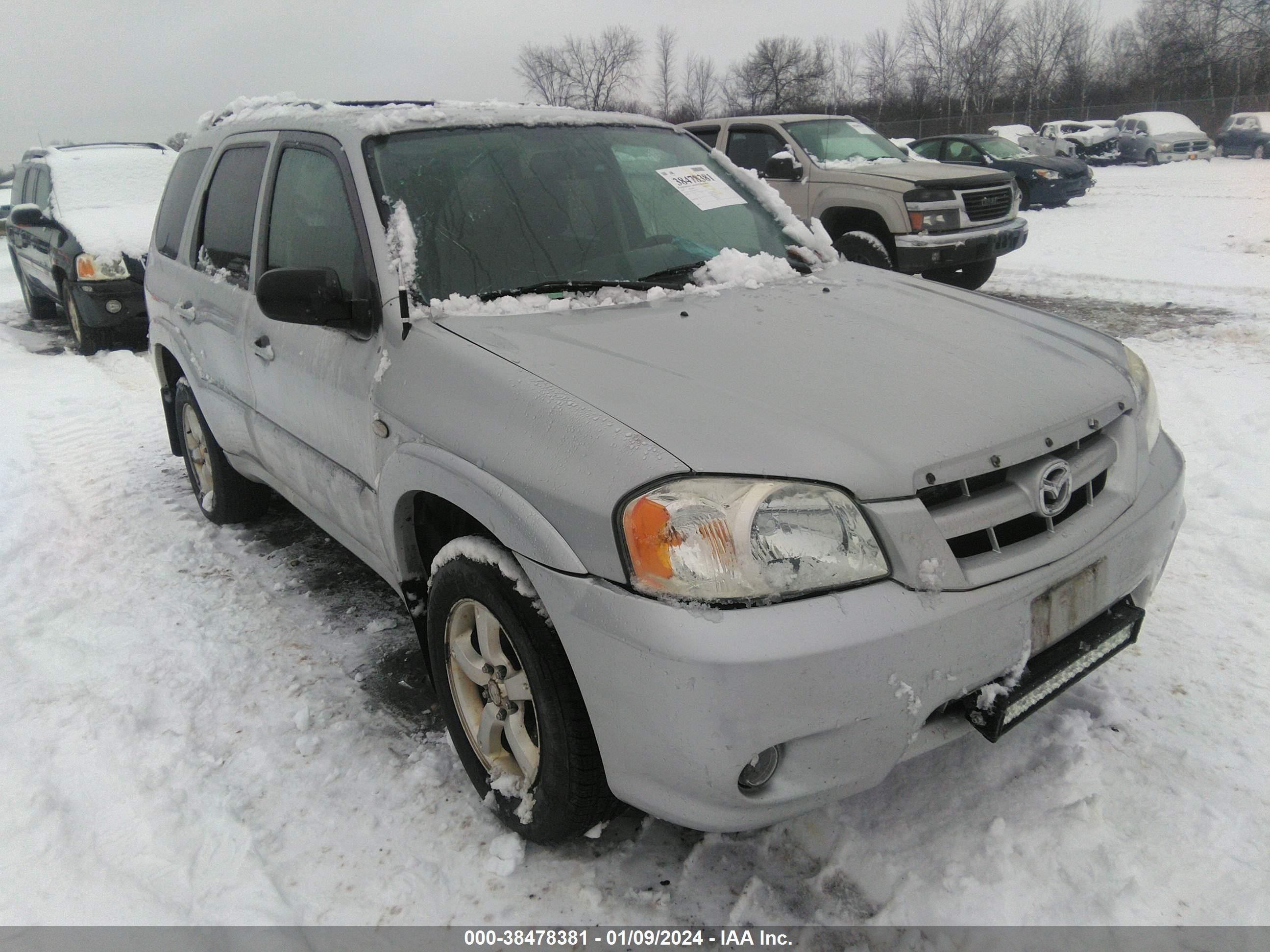 mazda tribute 2005 4f2cz94175km27293