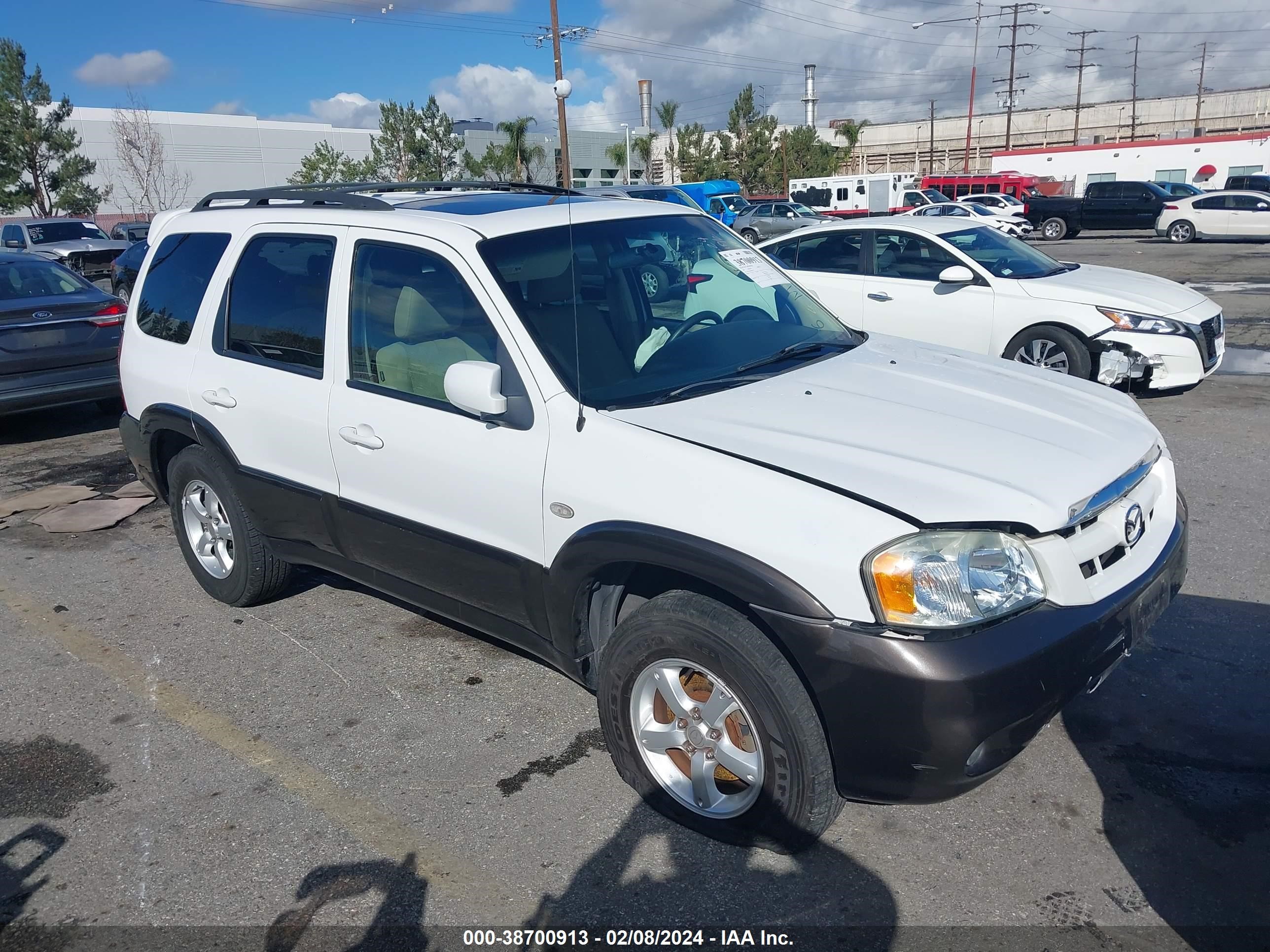 mazda tribute 2006 4f2cz941x6km23112