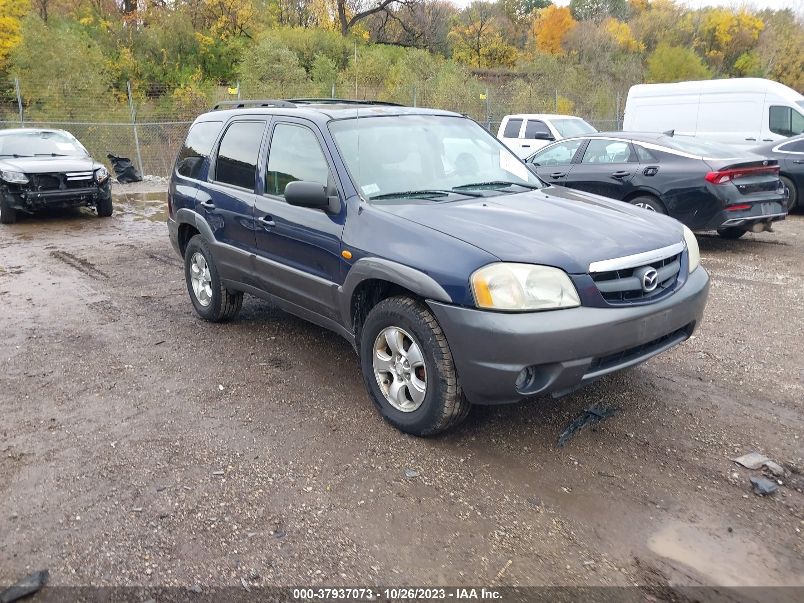 mazda tribute 2003 4f2cz96103km51588