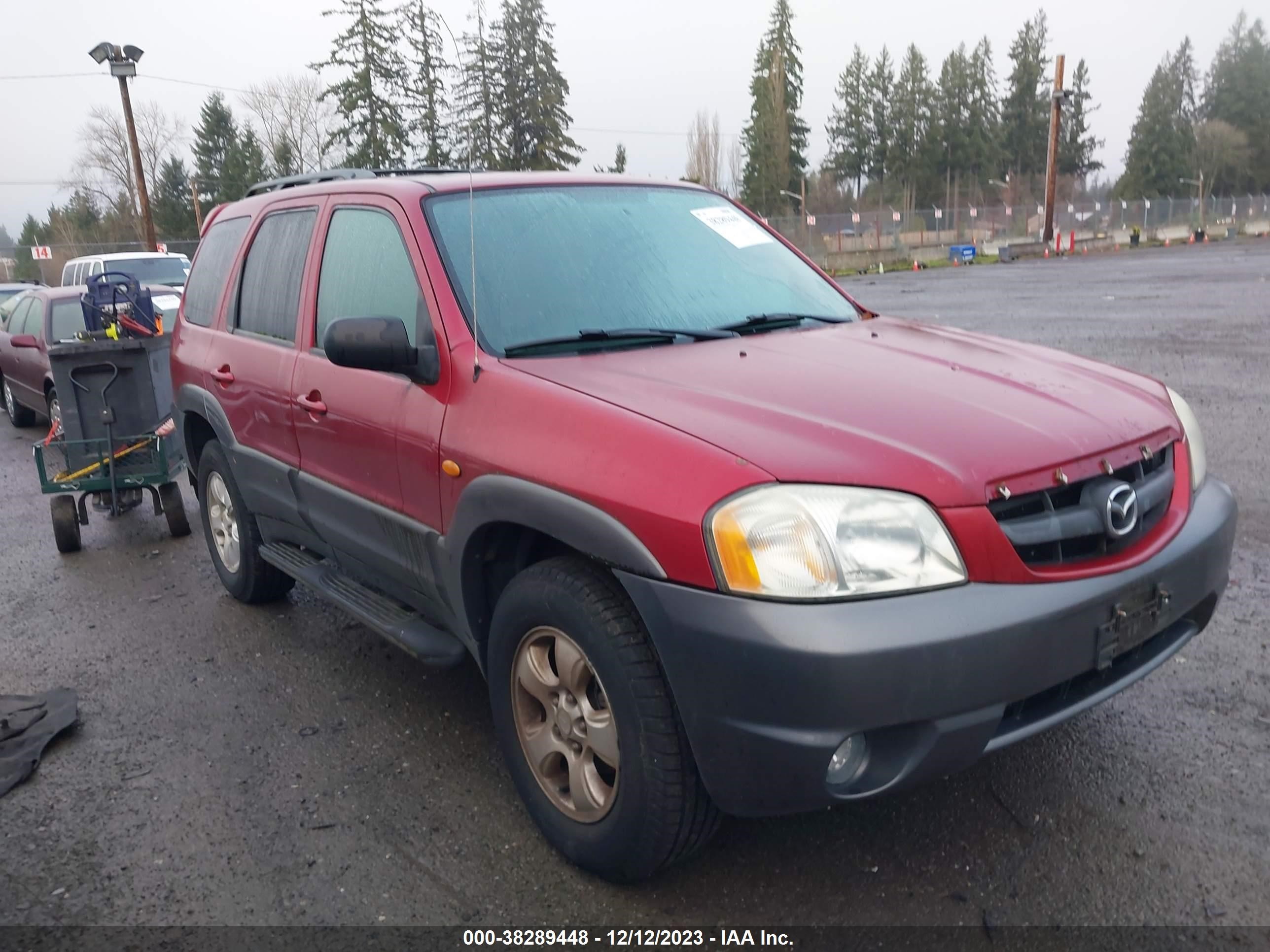 mazda tribute 2003 4f2cz96183km52875