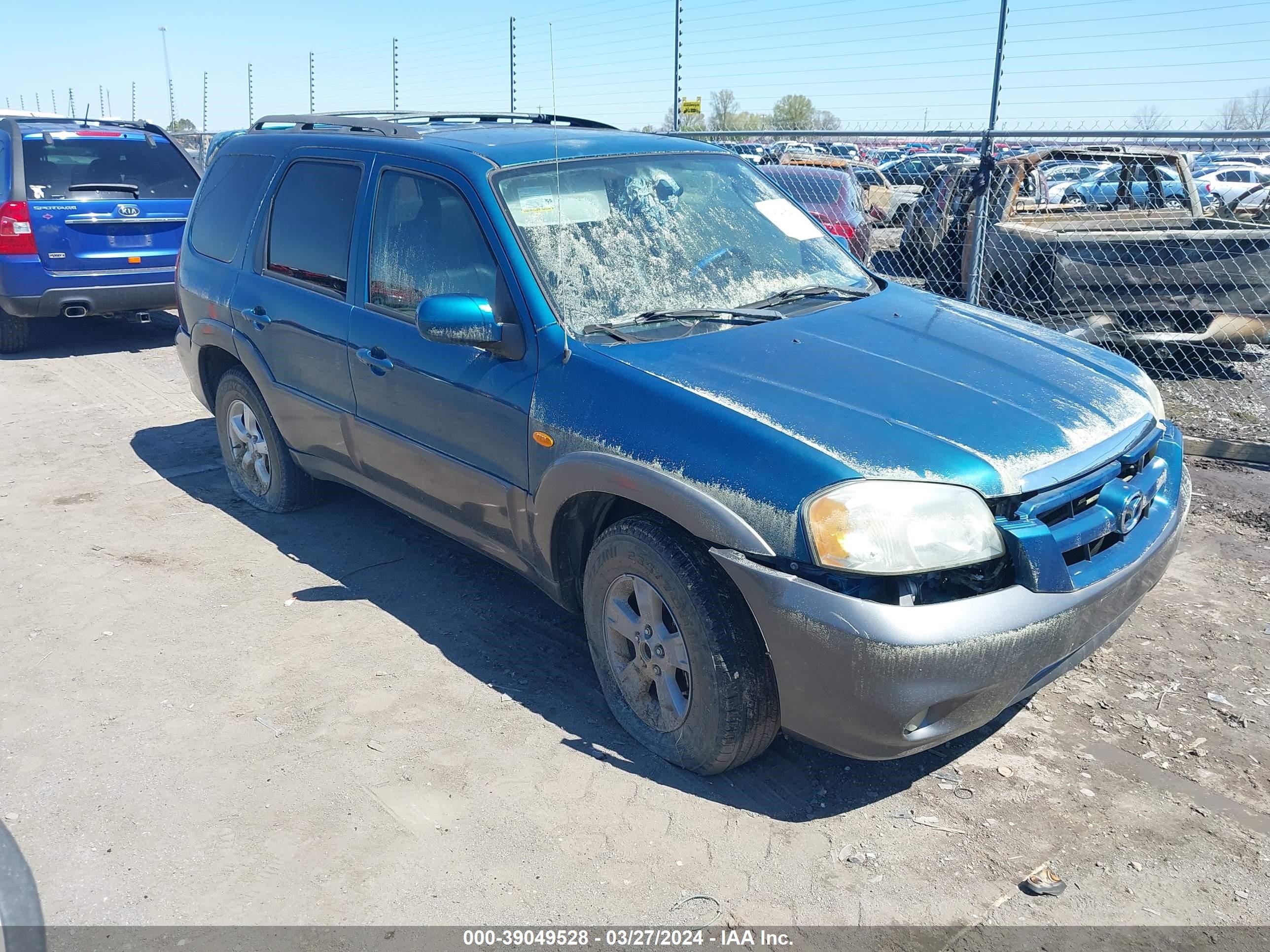 mazda tribute 2005 4f2cz96185km04201