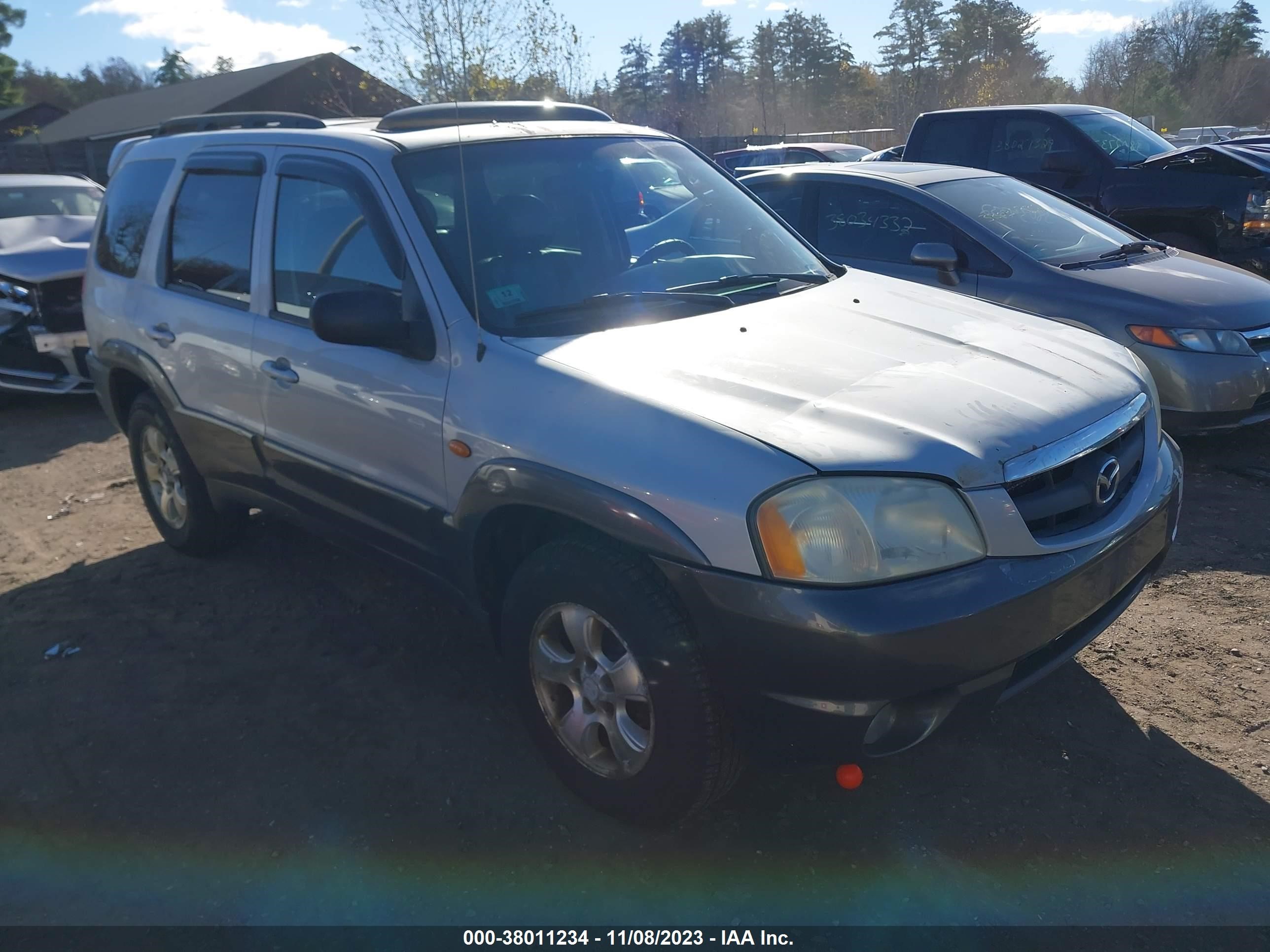 mazda tribute 2003 4f2cz961x3km10191