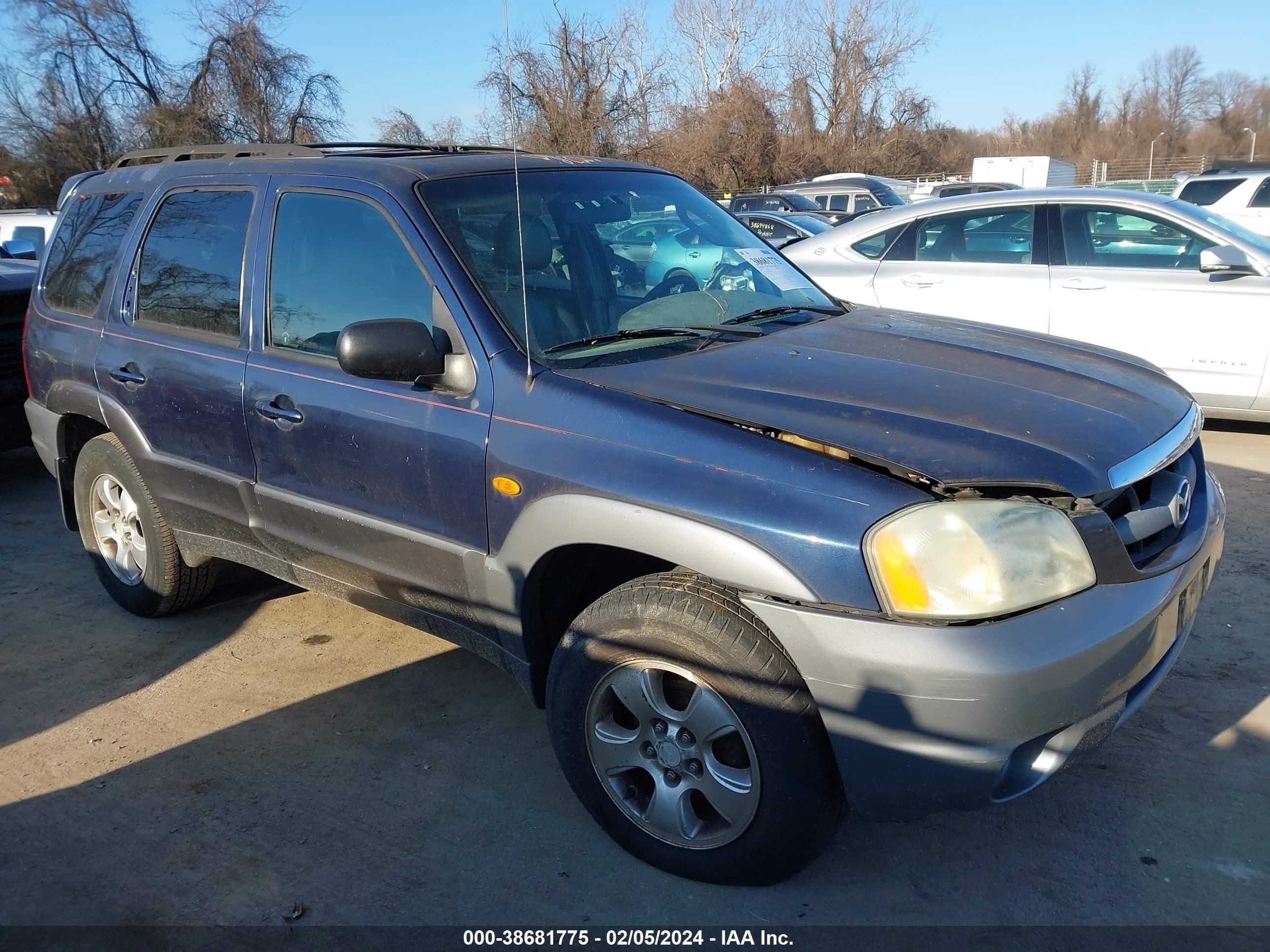 mazda tribute 2002 4f2yu08132km45926