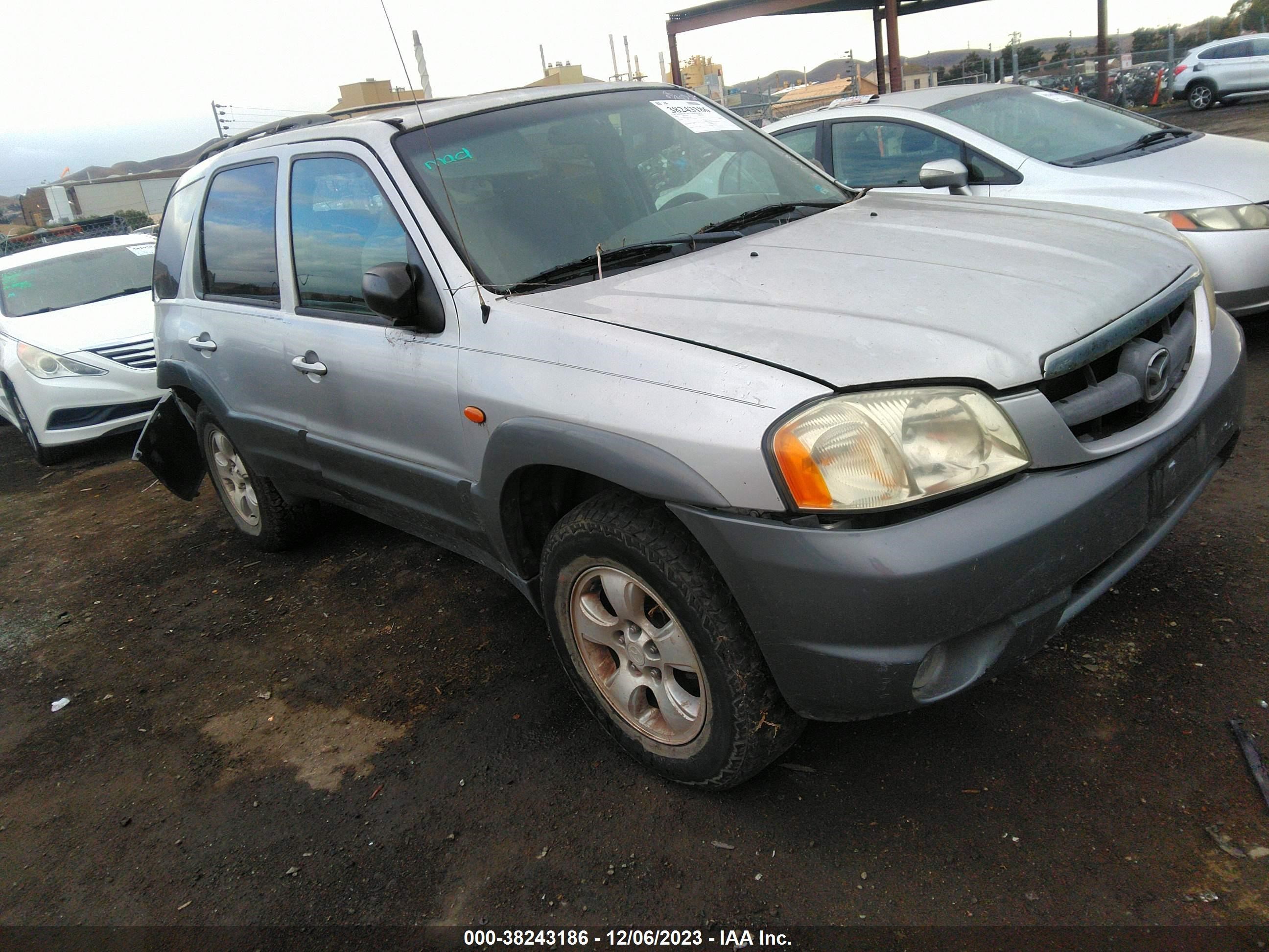 mazda tribute 2001 4f2yu091x1km12807