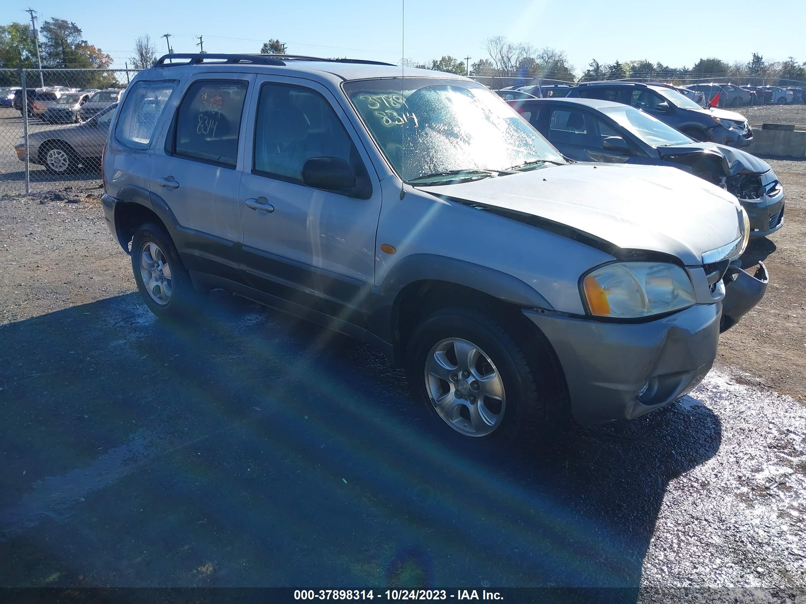 mazda tribute 2002 4f2yu091x2km40964