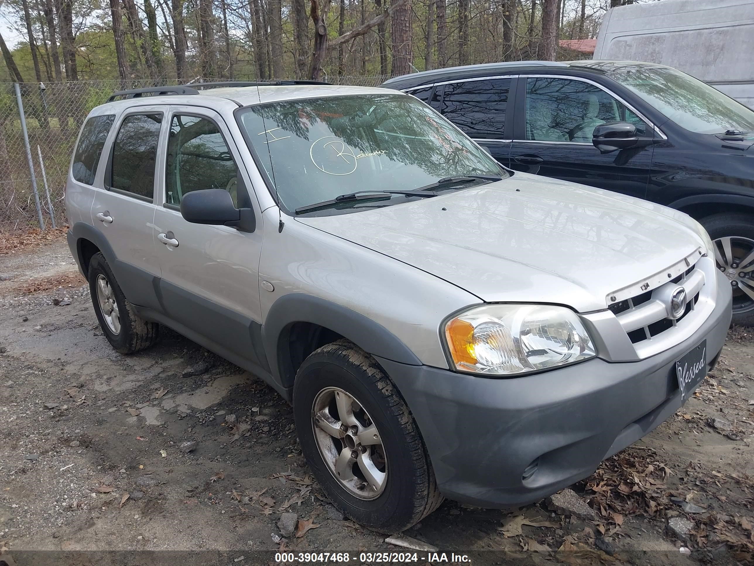 mazda tribute 2005 4f2yz02z45km56549