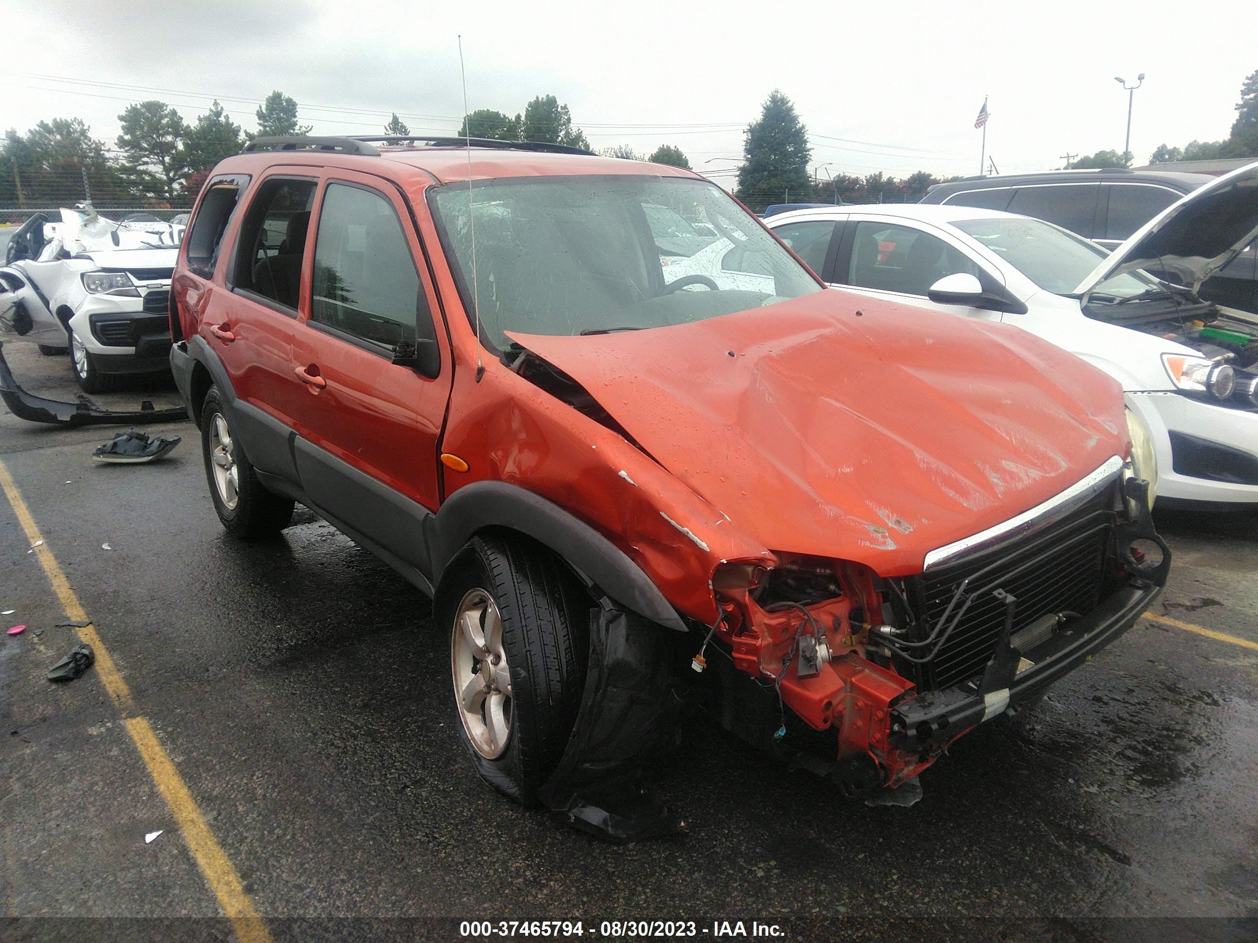 mazda tribute 2005 4f2yz02z75km02291