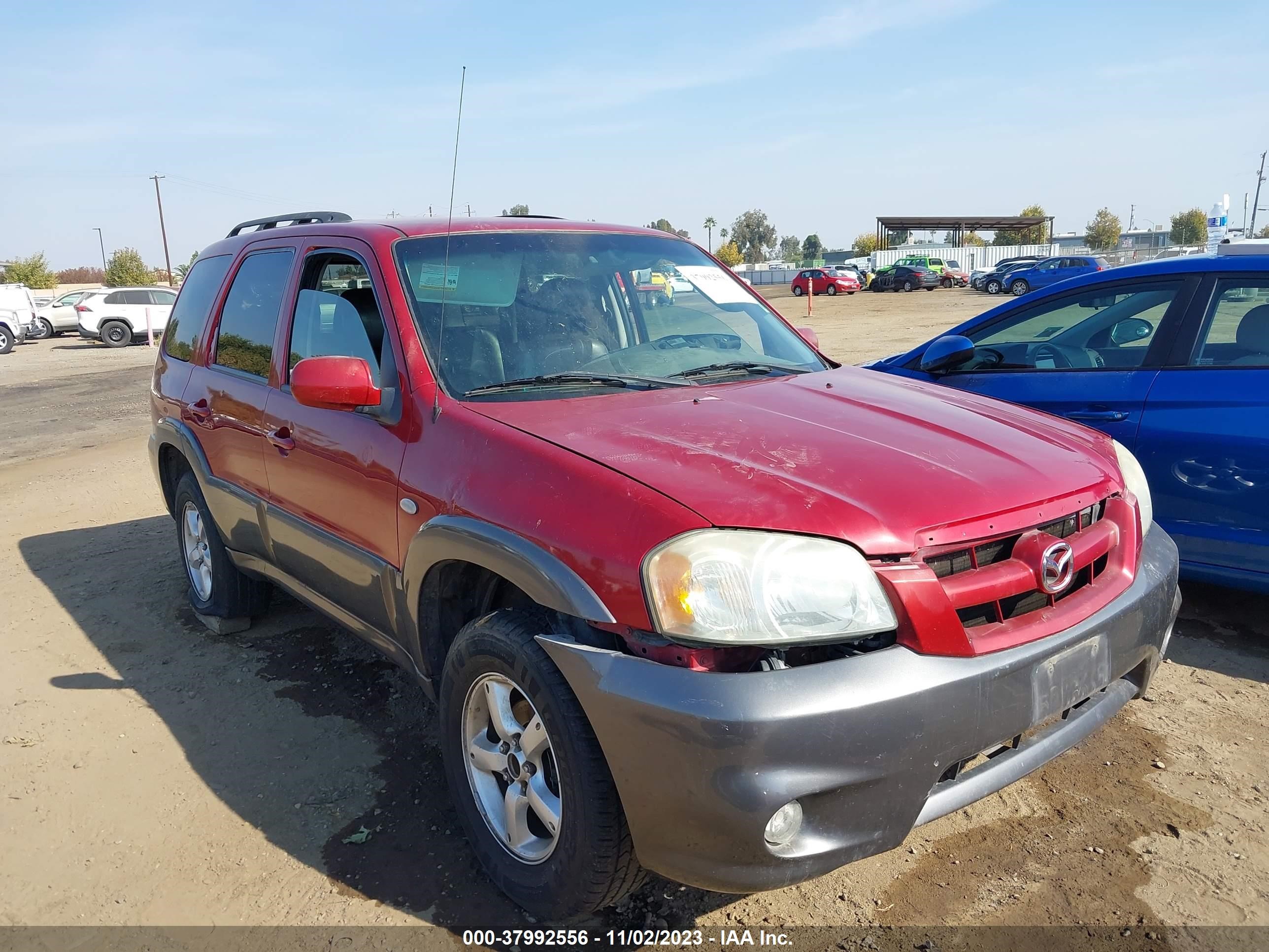 mazda tribute 2005 4f2yz02z75km61826