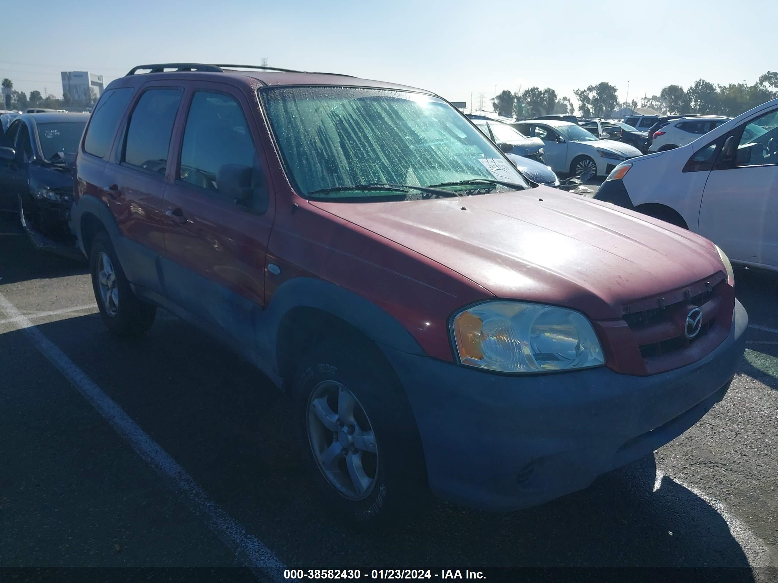 mazda tribute 2006 4f2yz02zx6km29535