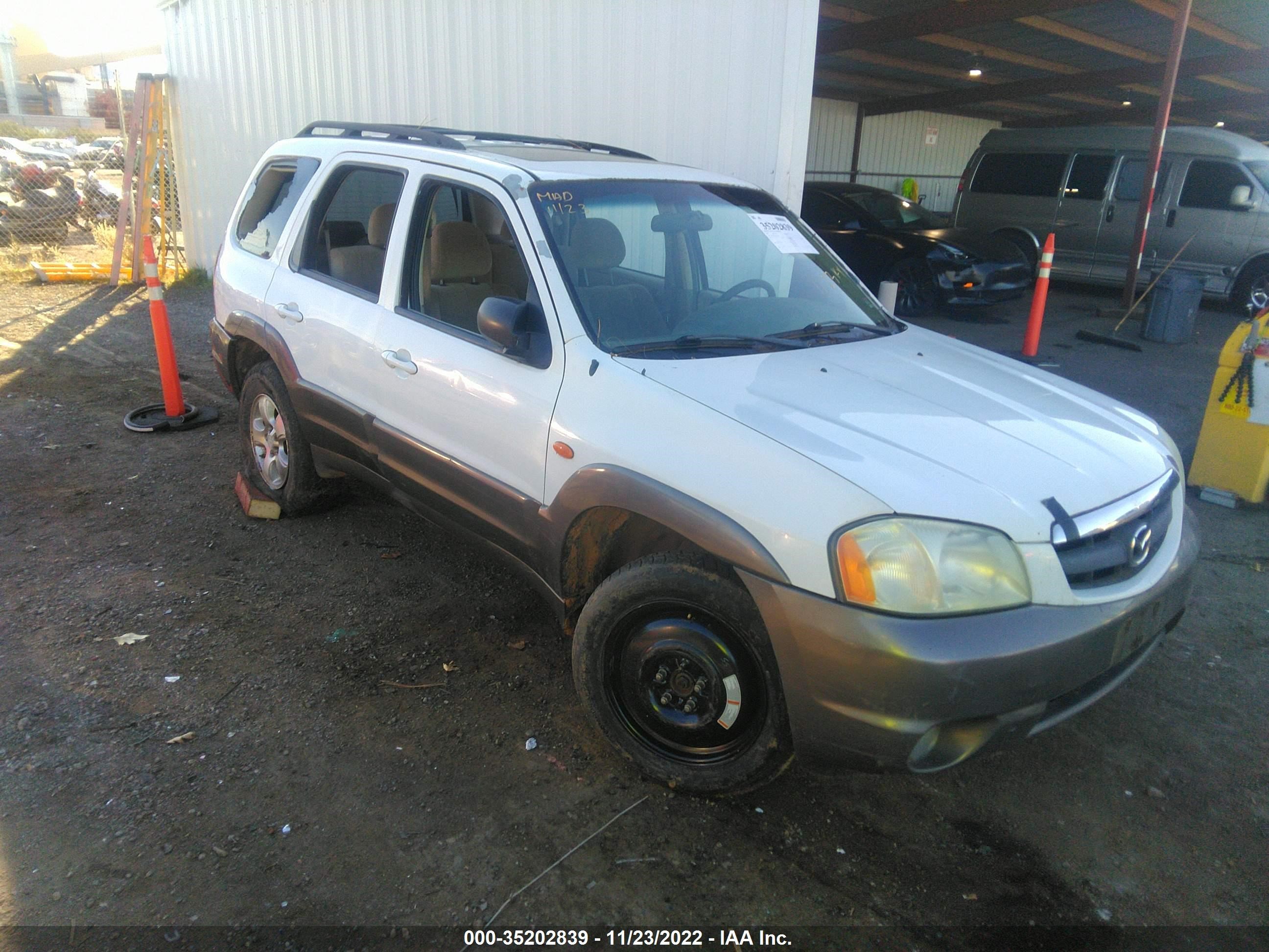 mazda tribute 2003 4f2yz04153km18168