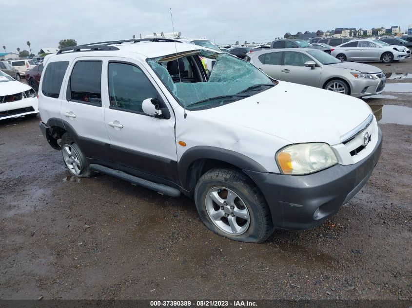 mazda tribute 2005 4f2yz06145km04939