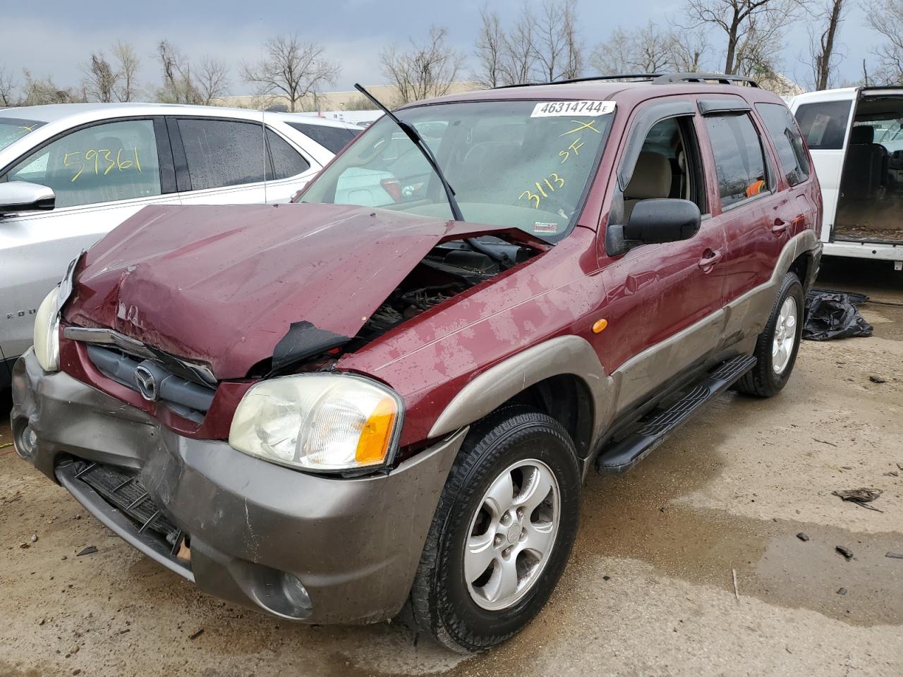 mazda tribute 2004 4f2yz94124km32227