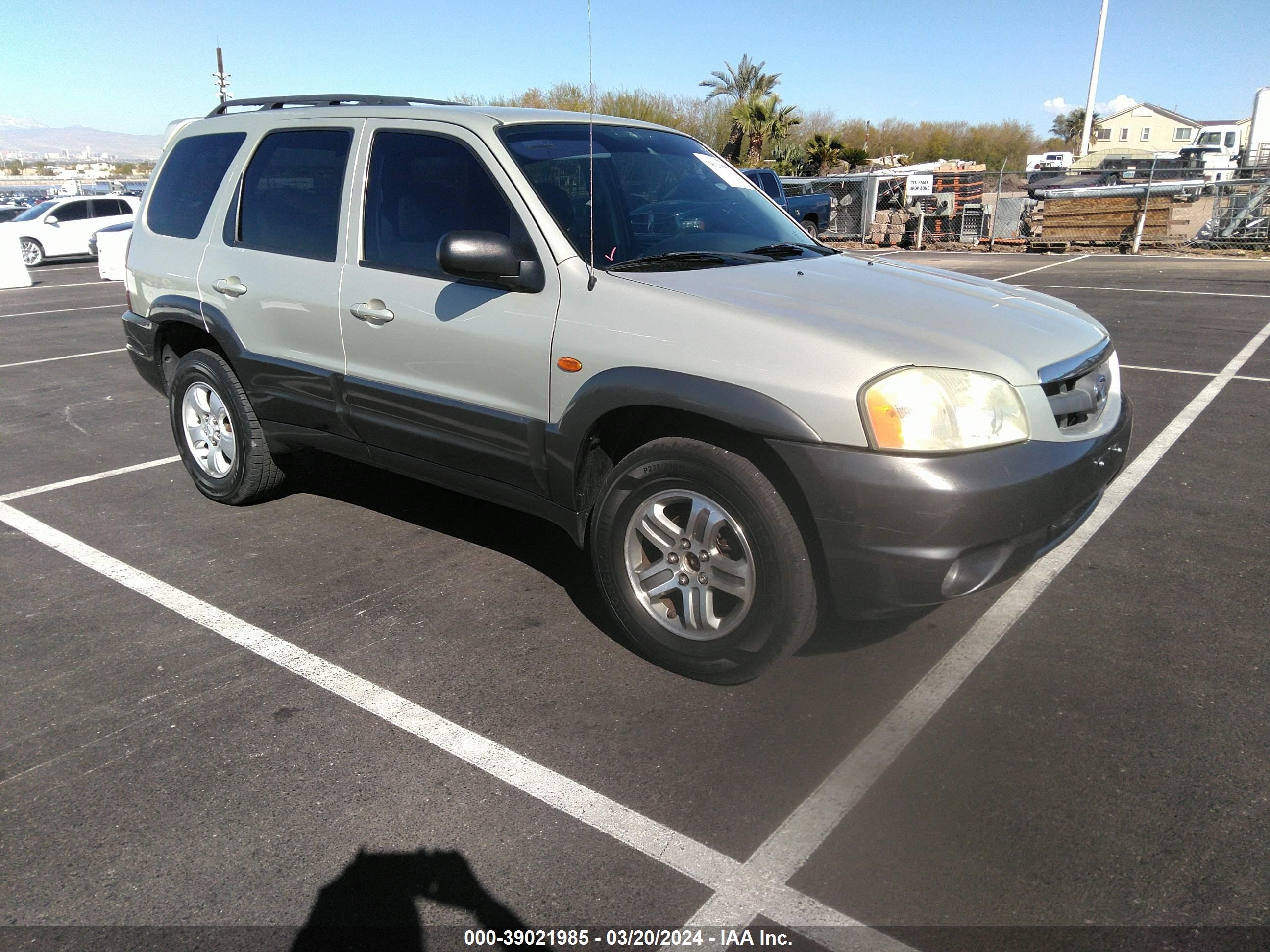 mazda tribute 2003 4f2yz94133km55207