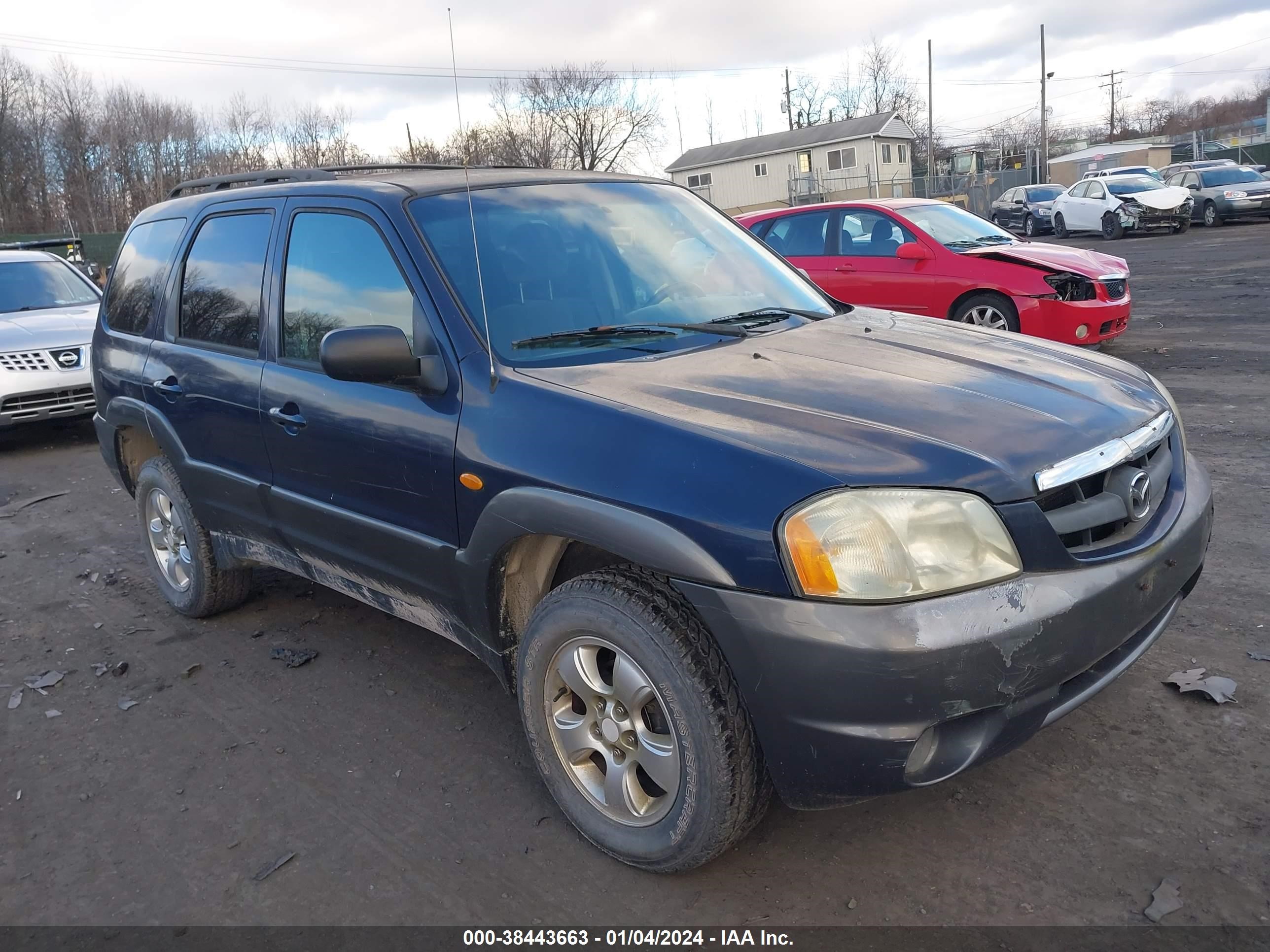 mazda tribute 2003 4f2yz94143km56088