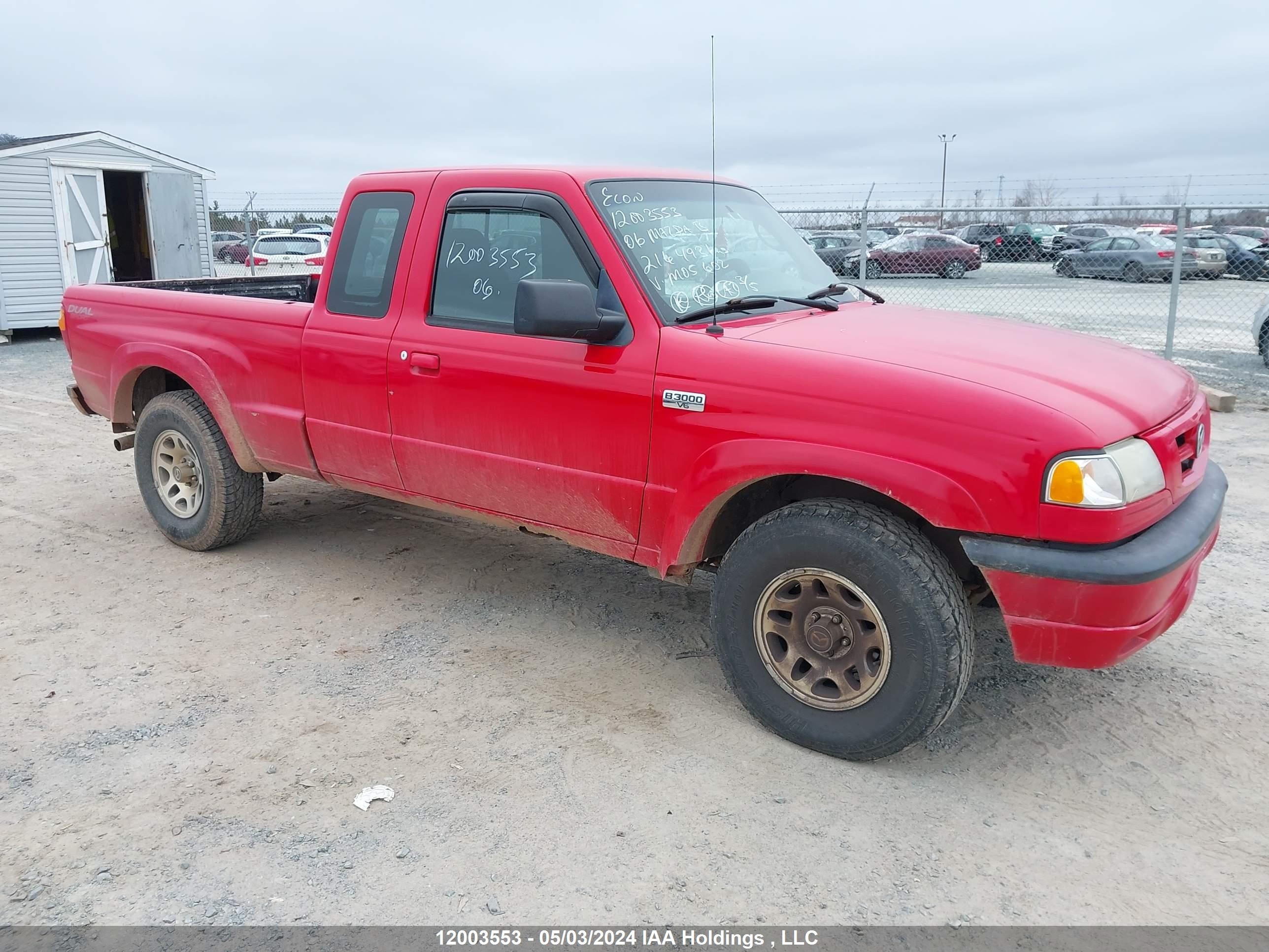 mazda  2006 4f4yr46u06pm05602