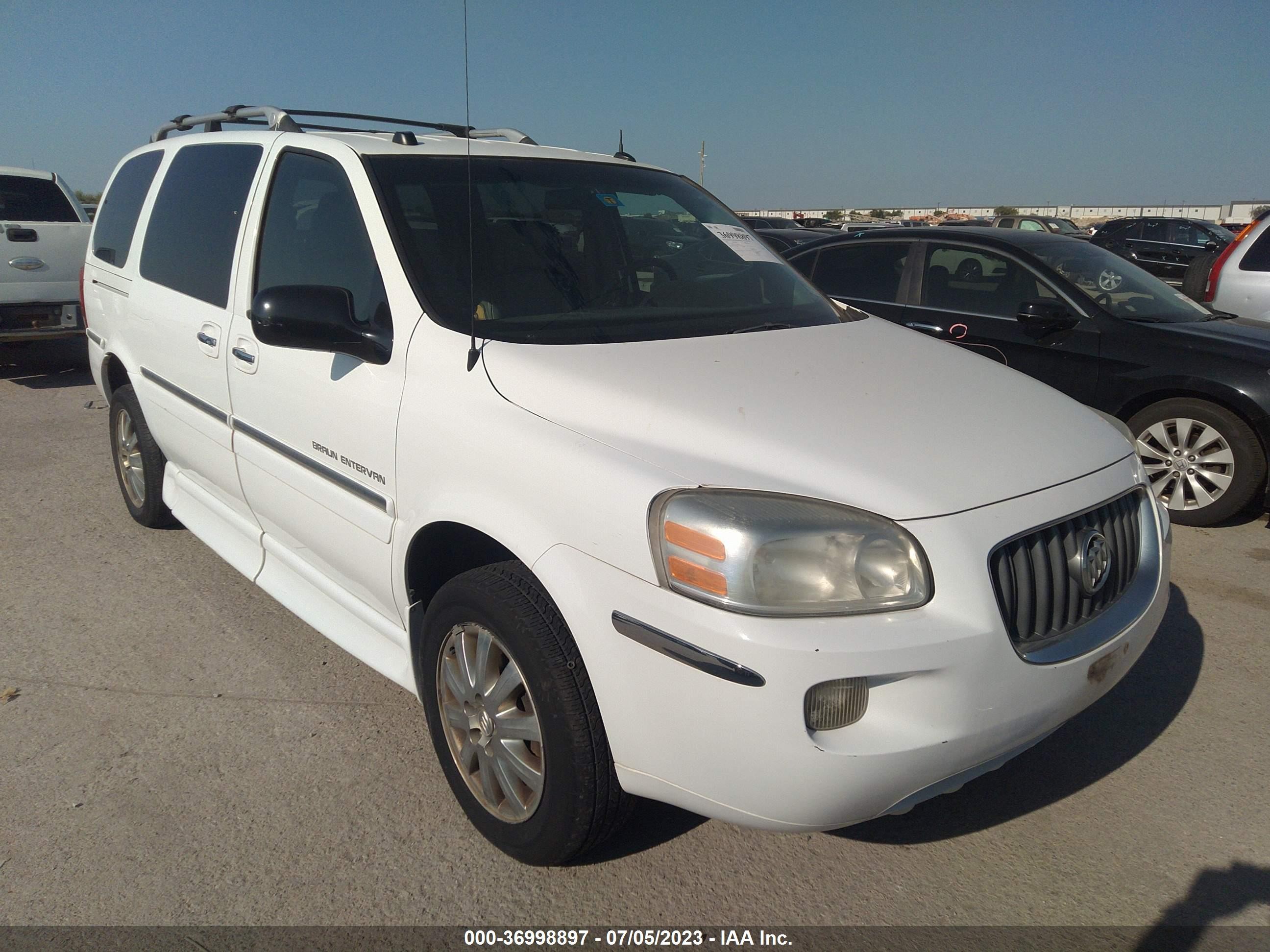 buick terraza 2005 4gldv13l25d306744