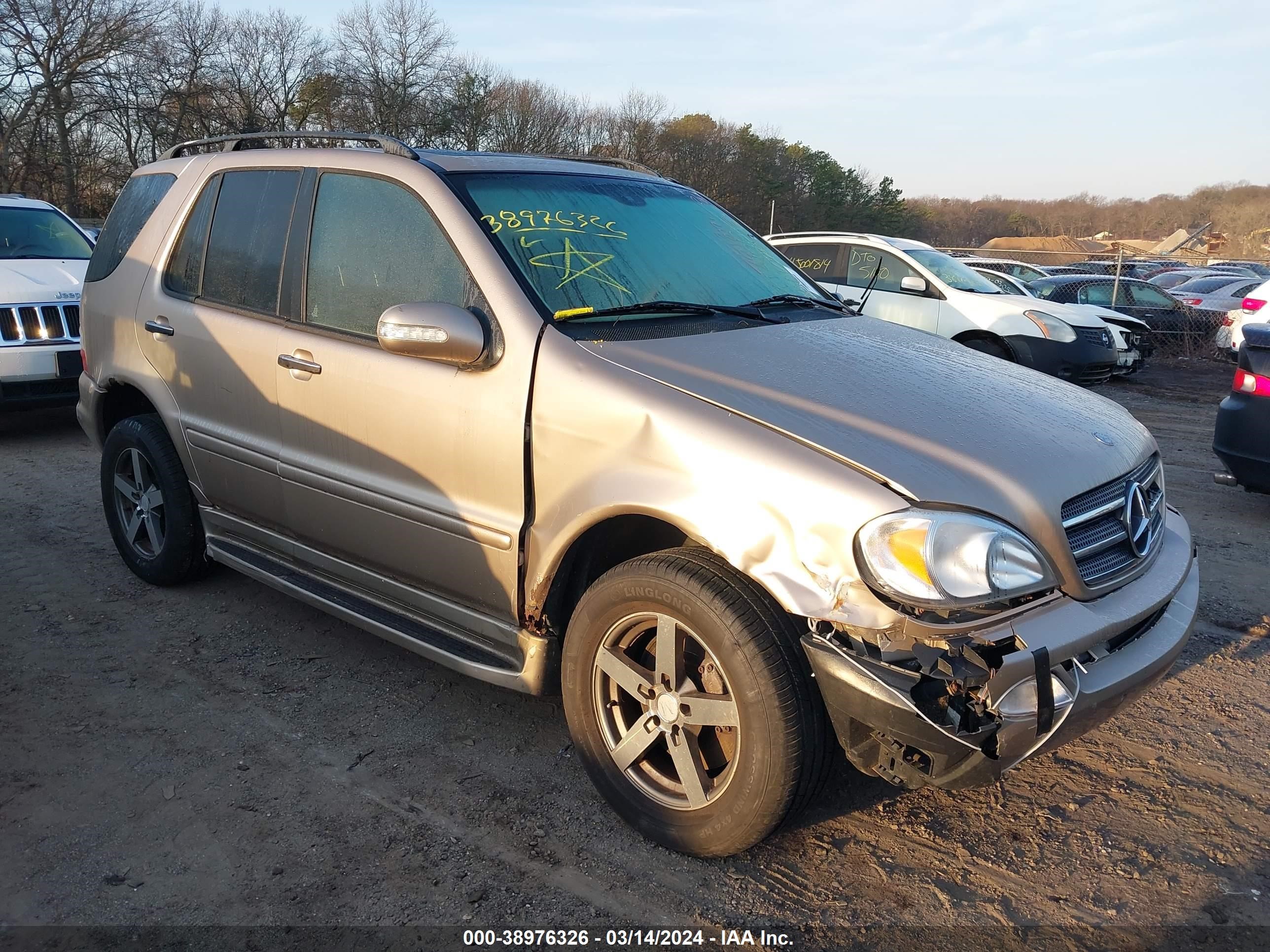 mercedes-benz  2003 4jgab75e73a395140