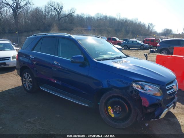 mercedes-benz gle 350 2017 4jgda5hb1ha917466