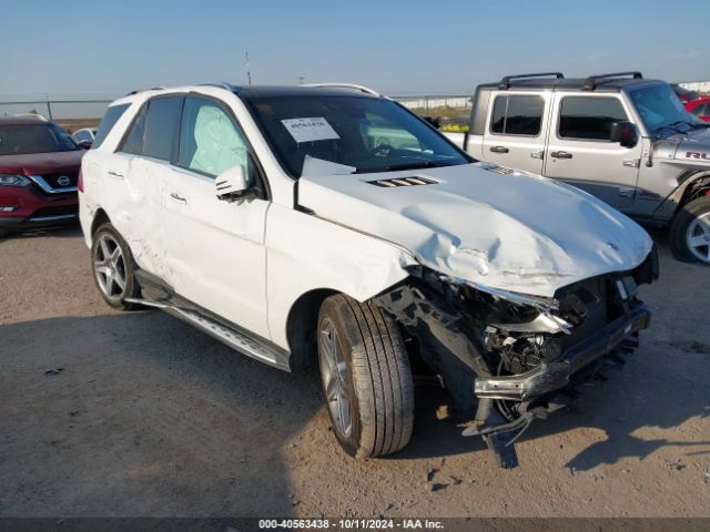 mercedes-benz gle-class 2017 4jgda5hb1ha974850