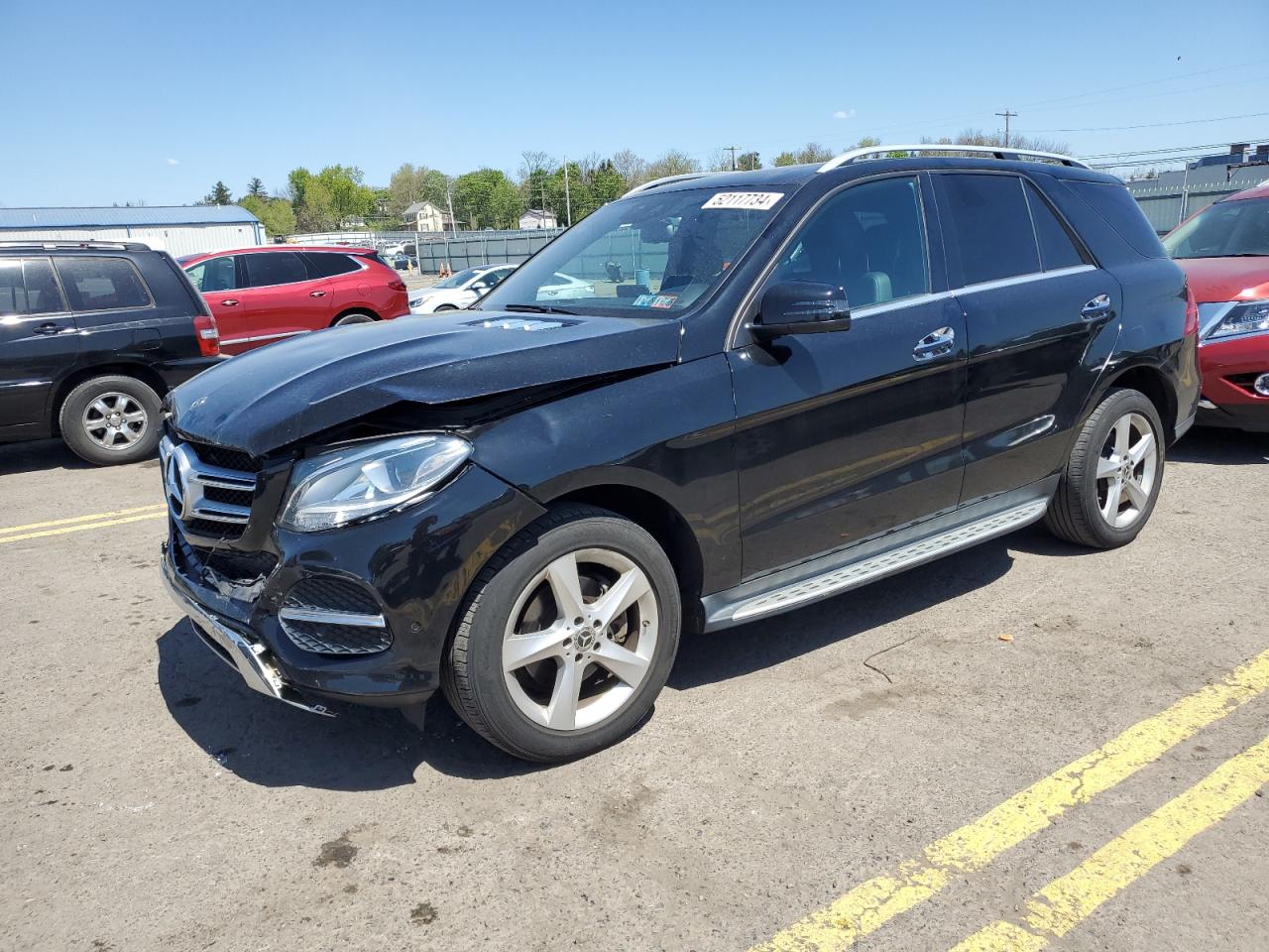 mercedes-benz gle 2018 4jgda5hb2jb163395