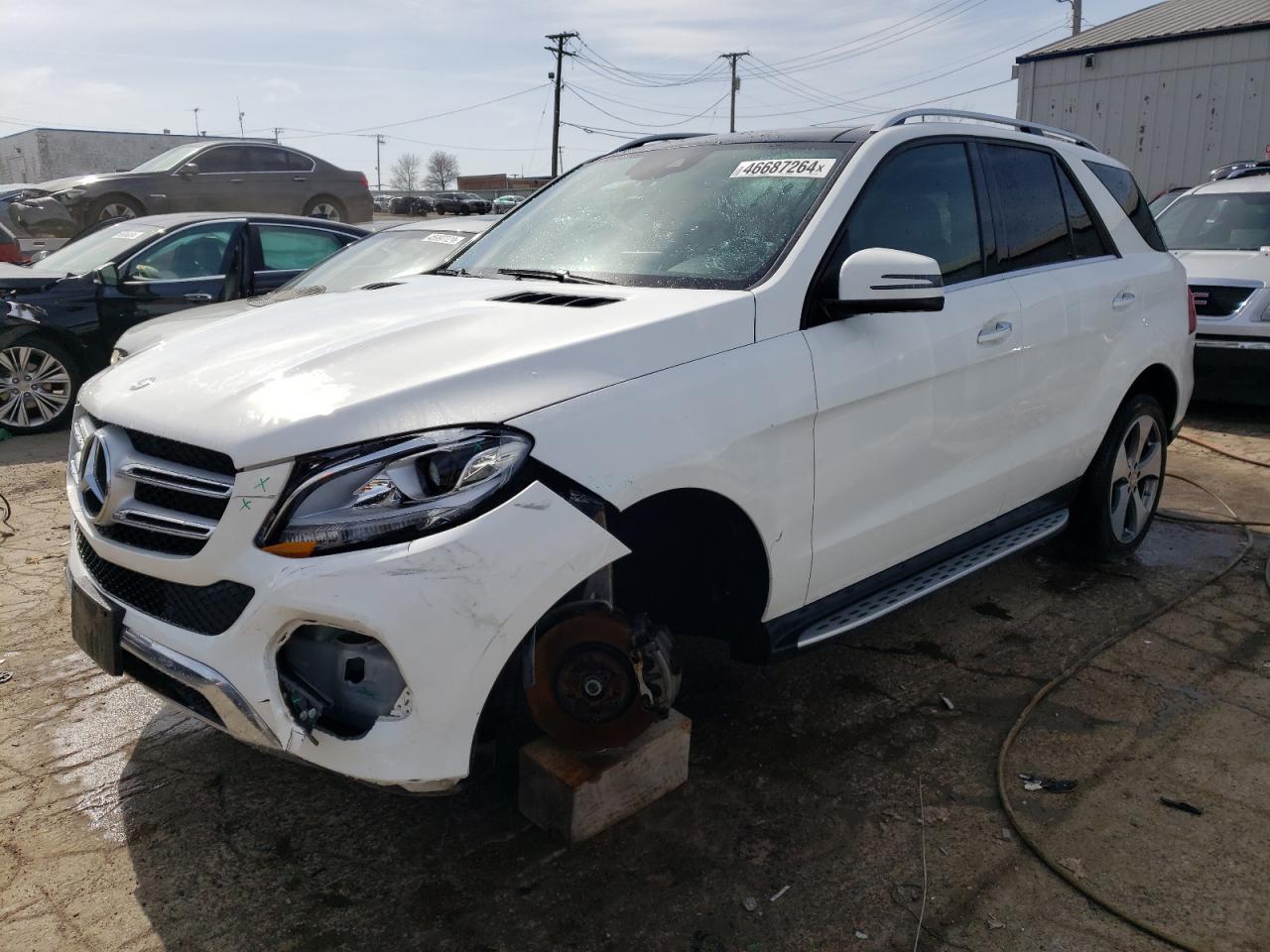 mercedes-benz gle 2017 4jgda5hb6ha817430