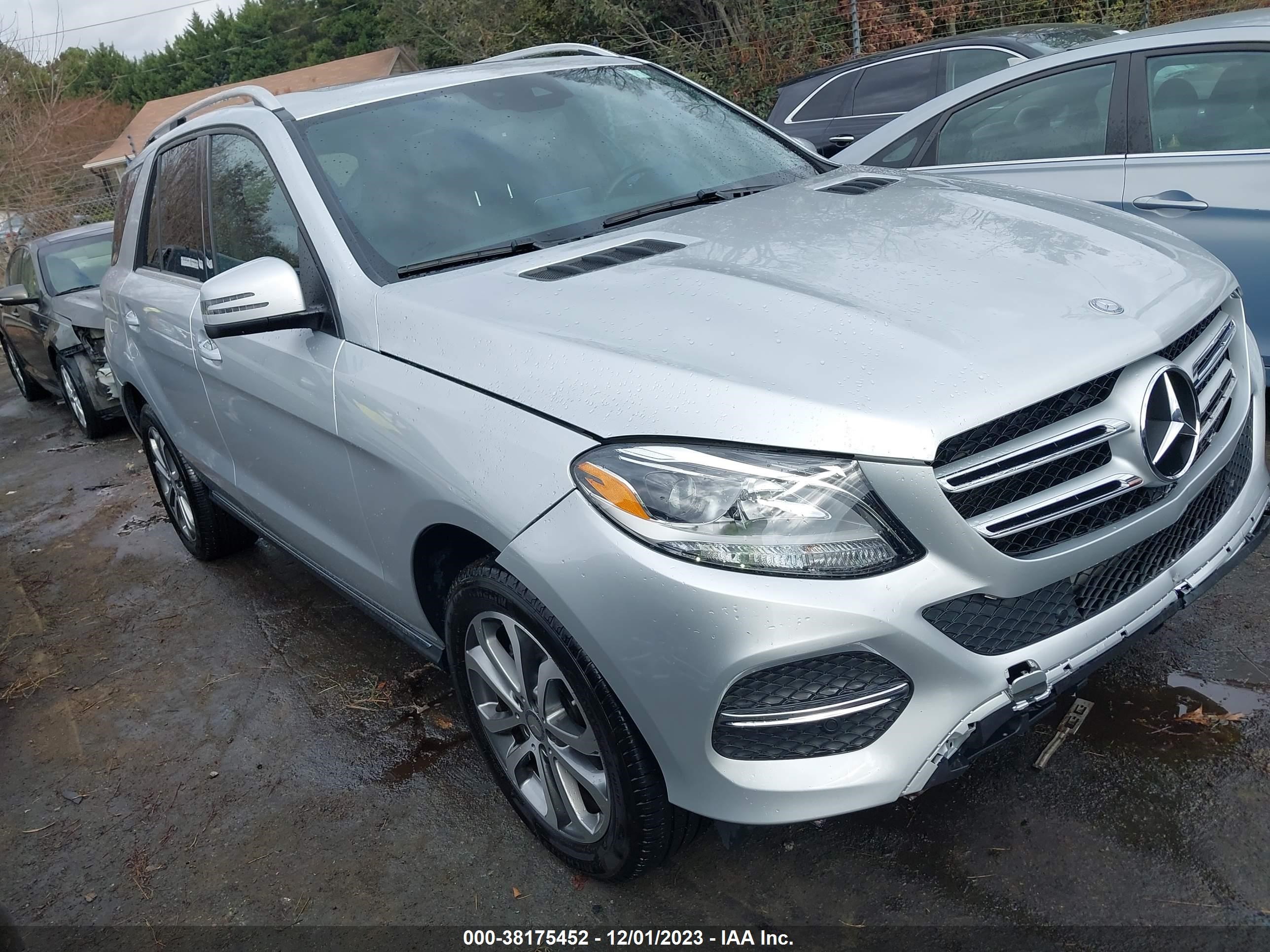 mercedes-benz gle 2016 4jgda5hbxga710928