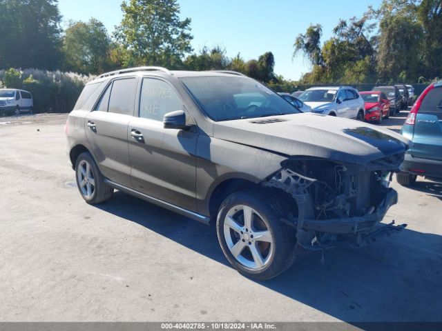 mercedes-benz gle-class 2016 4jgda5hbxga761572