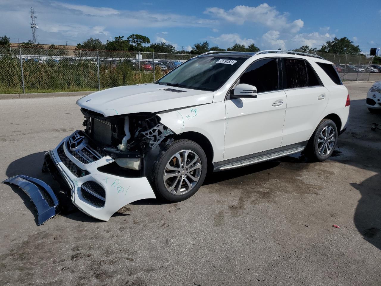 mercedes-benz gle 2016 4jgda5jb0ga631388