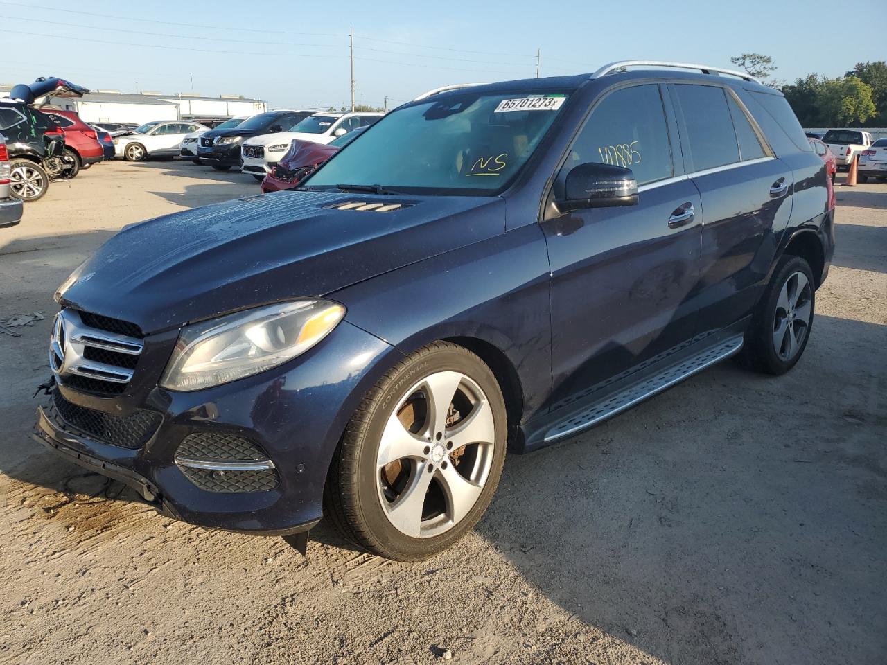 mercedes-benz gle 2016 4jgda5jb3ga787179