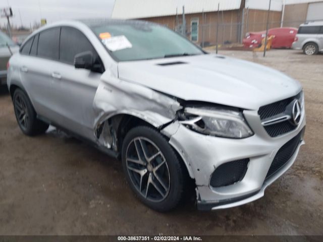 mercedes-benz gle 450 amg coupe 2016 4jged6eb0ga048783