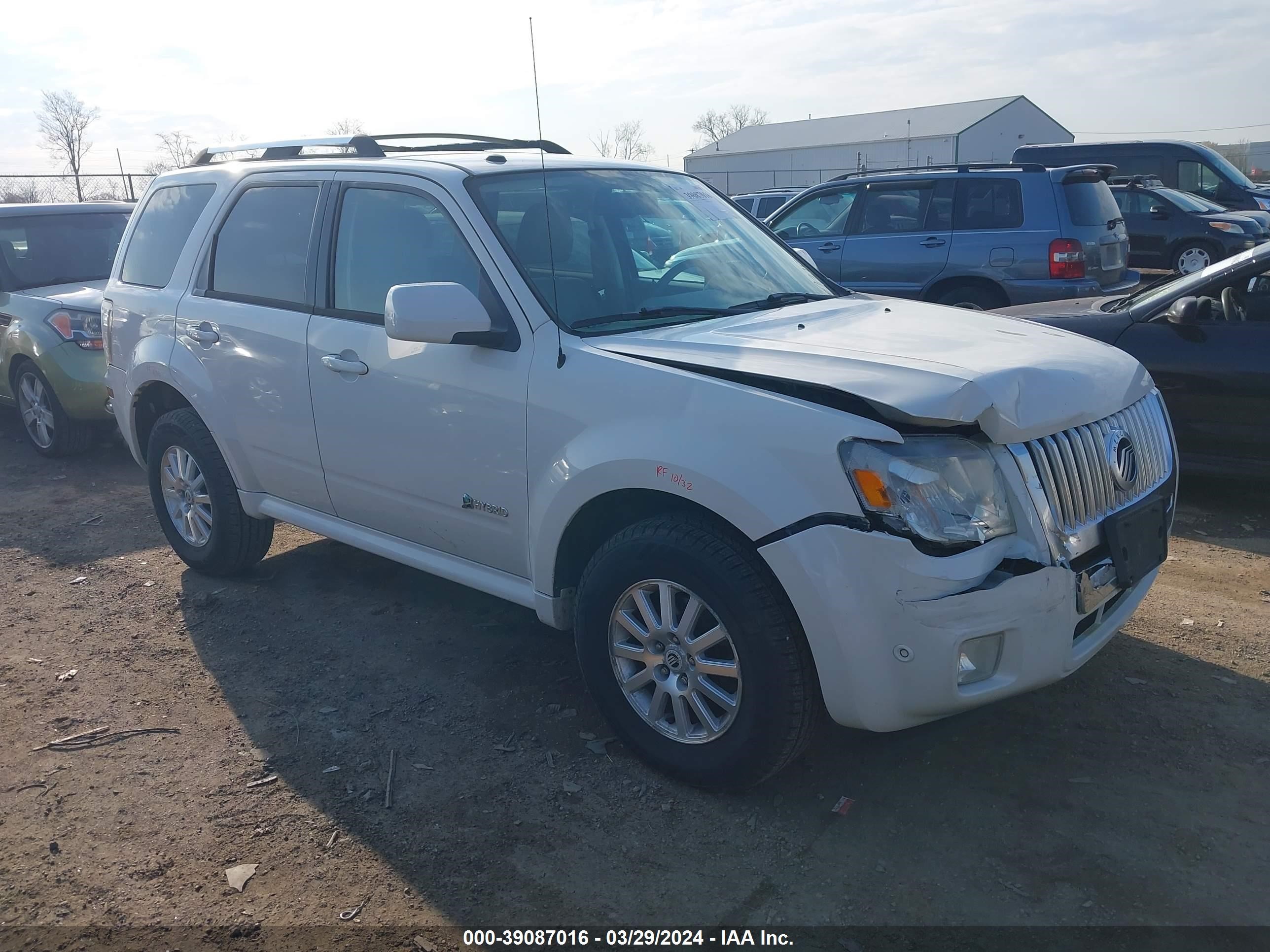 mercury mariner 2010 4m2cn2k34akj10356