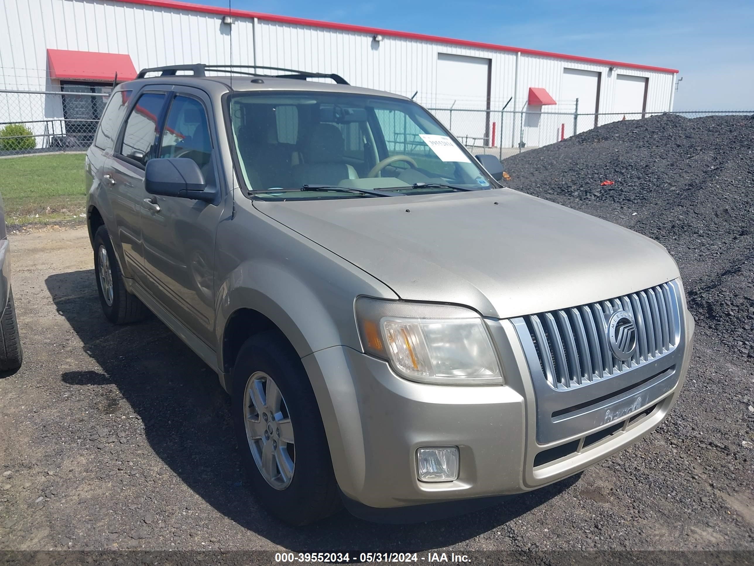 mercury mariner 2010 4m2cn8b75akj03941