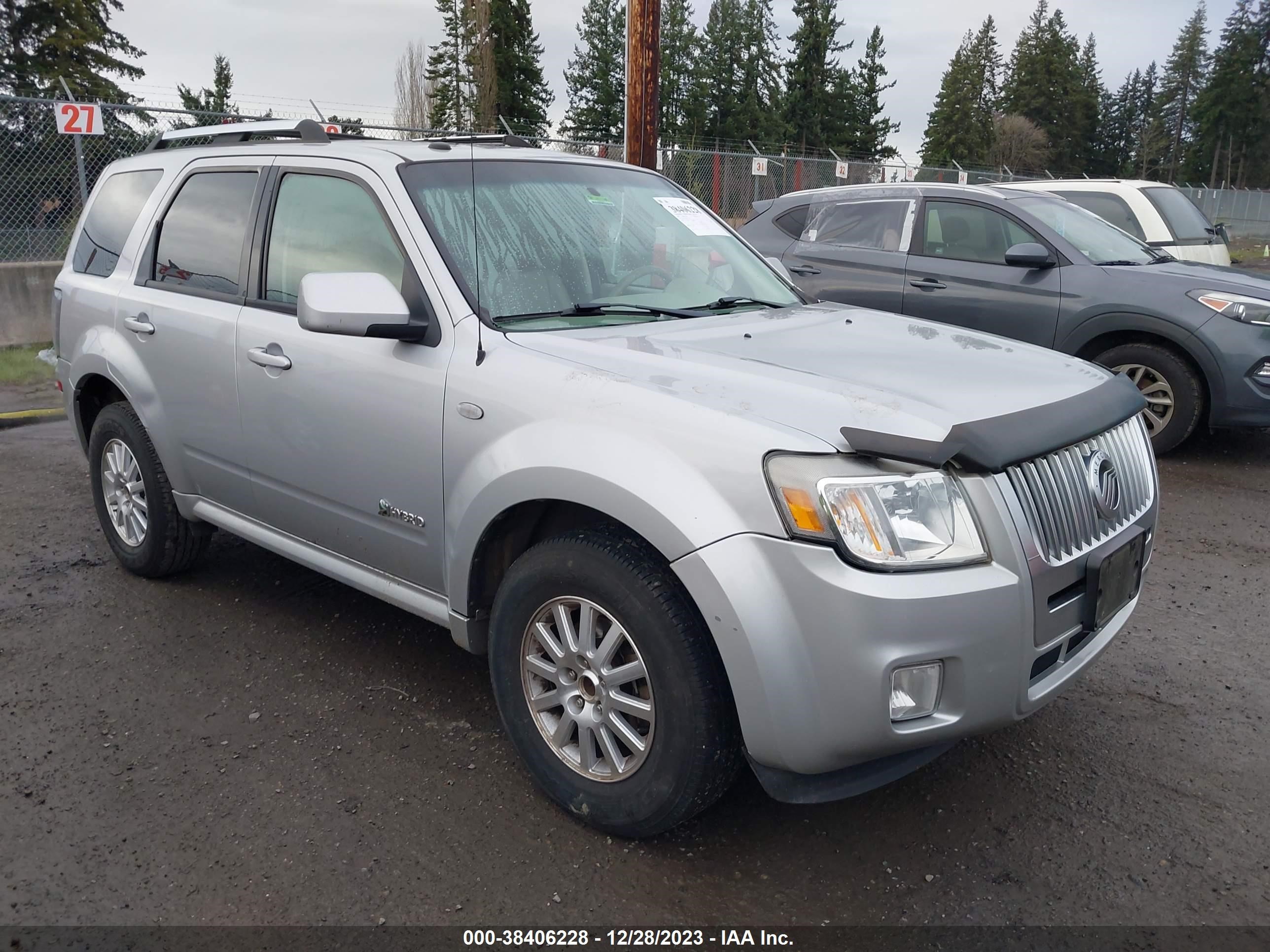 mercury mariner 2009 4m2cu39339kj00878