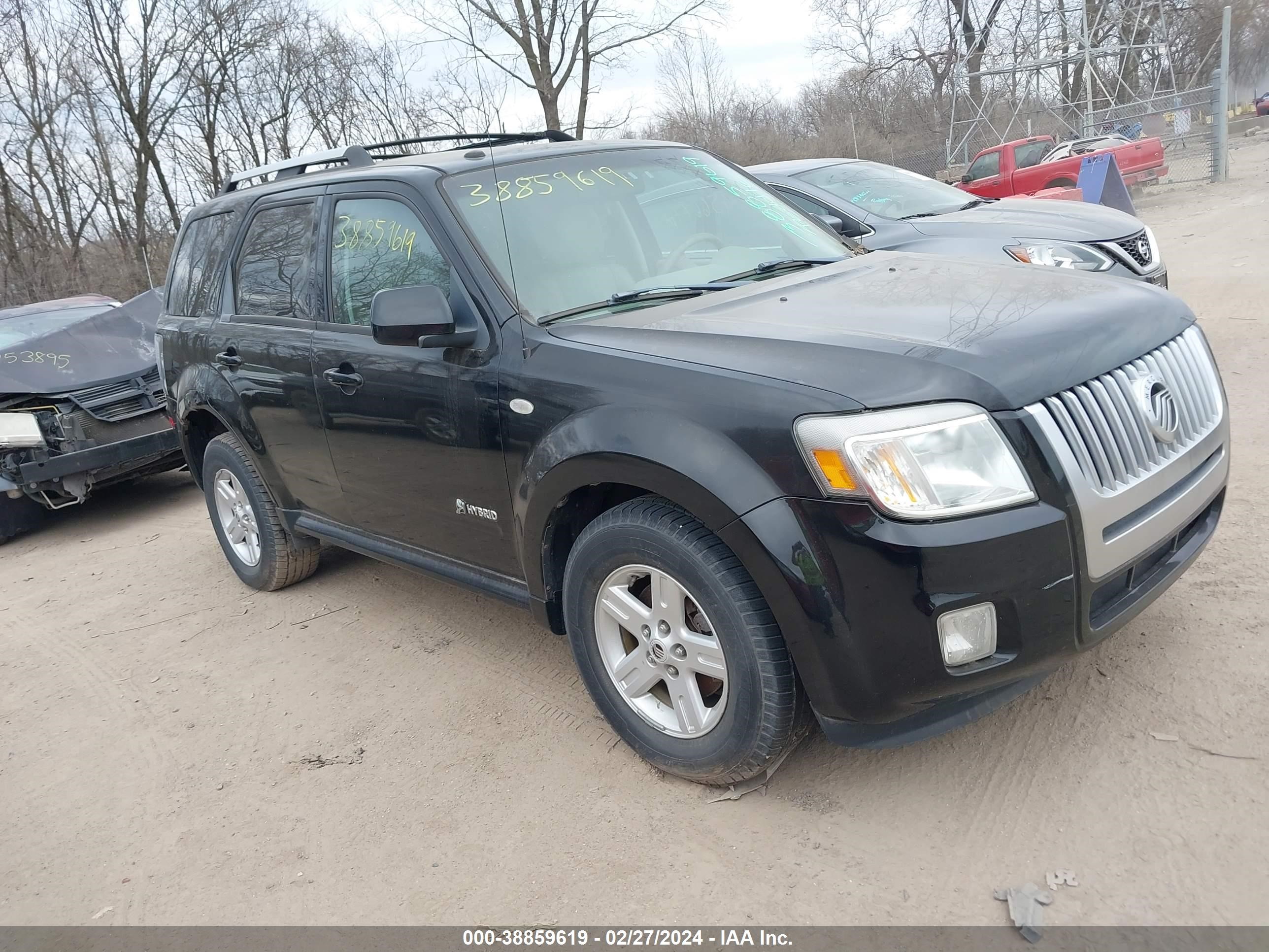 mercury mariner 2009 4m2cu39369kj10207