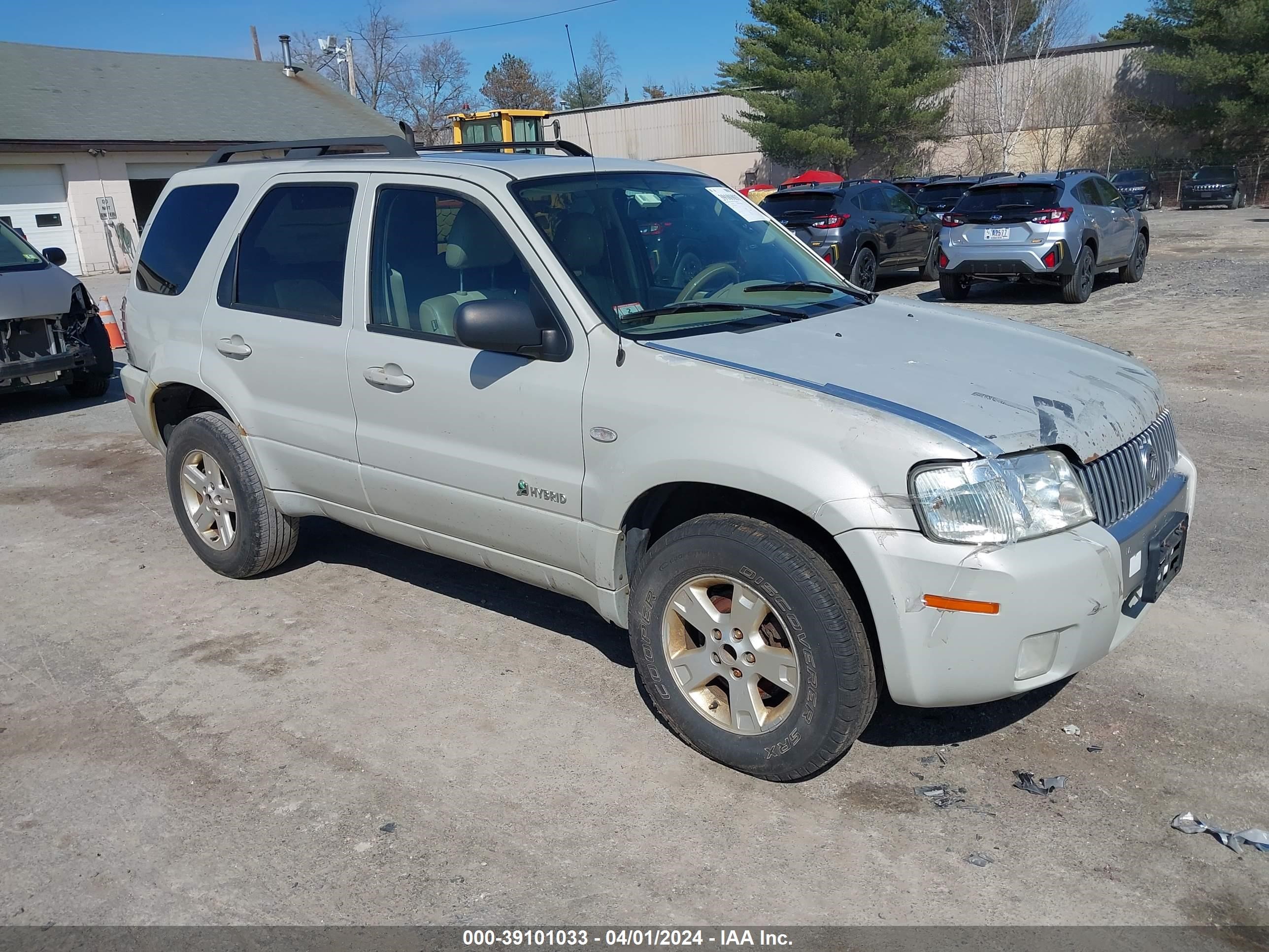 mercury mariner 2007 4m2cu39h47kj06536