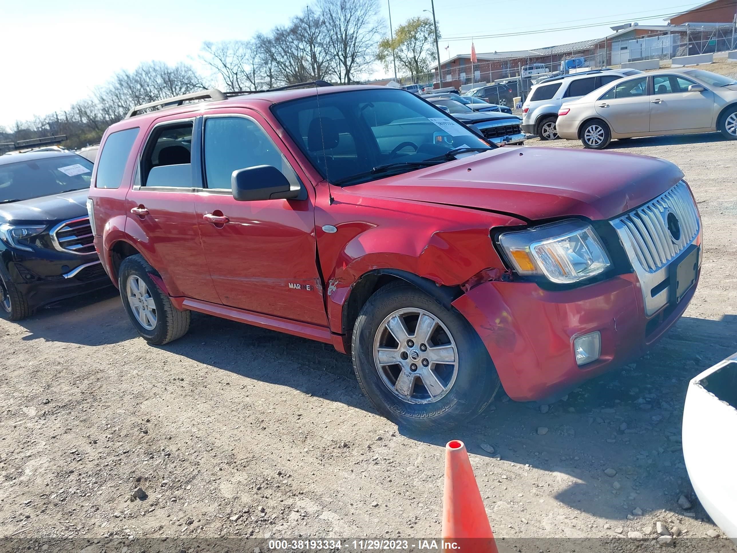 mercury mariner 2008 4m2cu81168kj27899