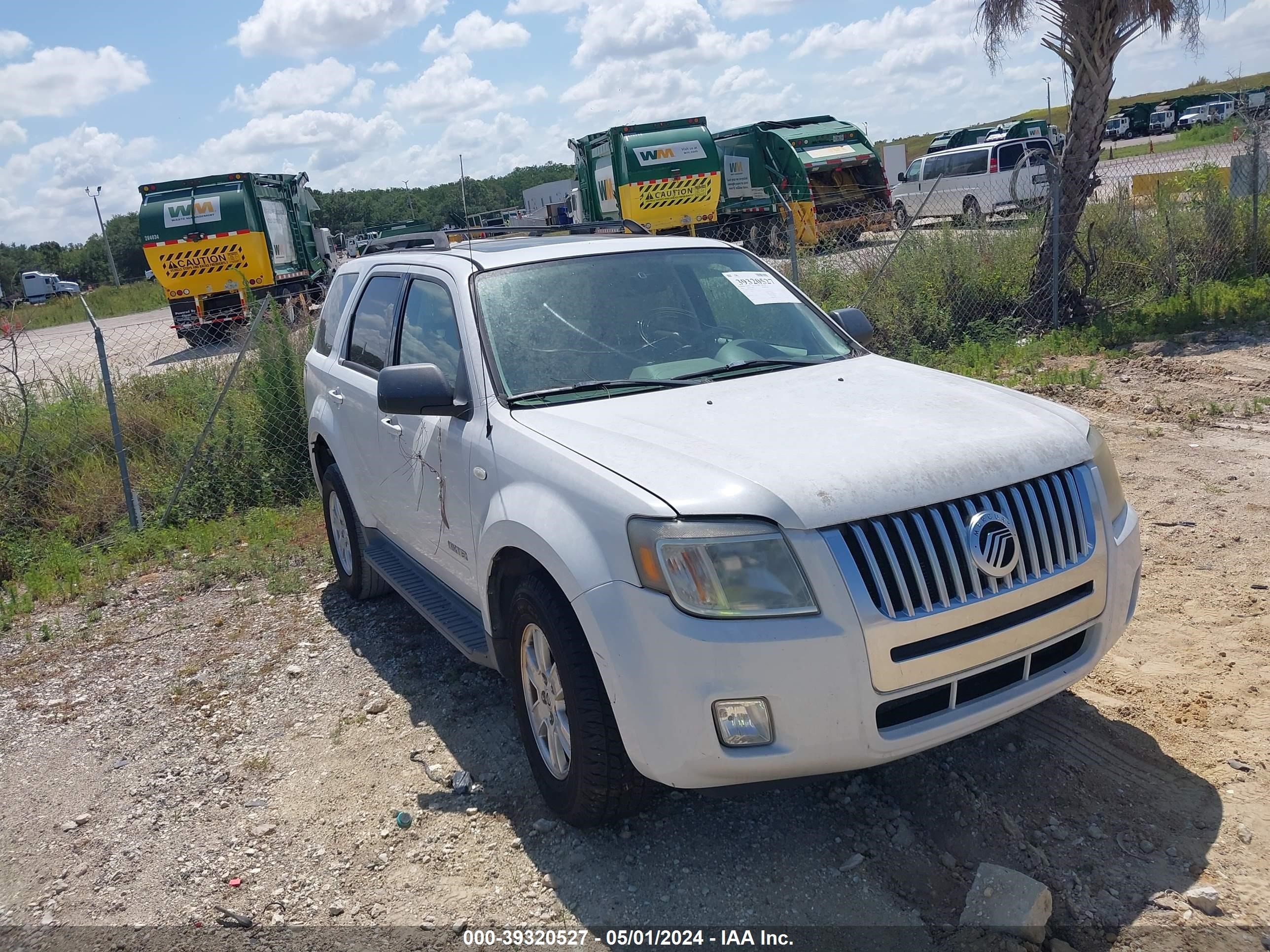 mercury mariner 2008 4m2cu81168kj52110