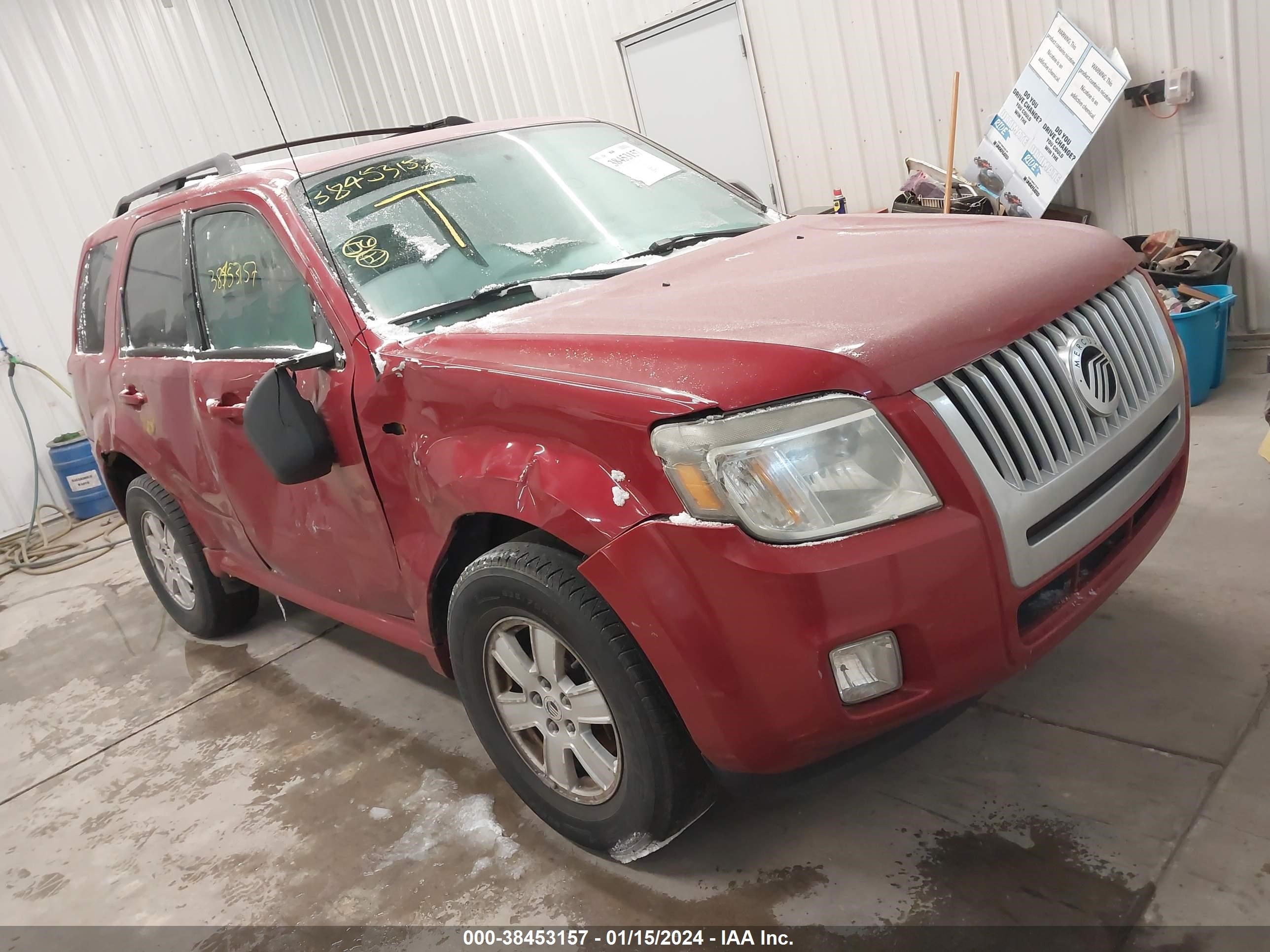 mercury mariner 2009 4m2cu81779kj22460