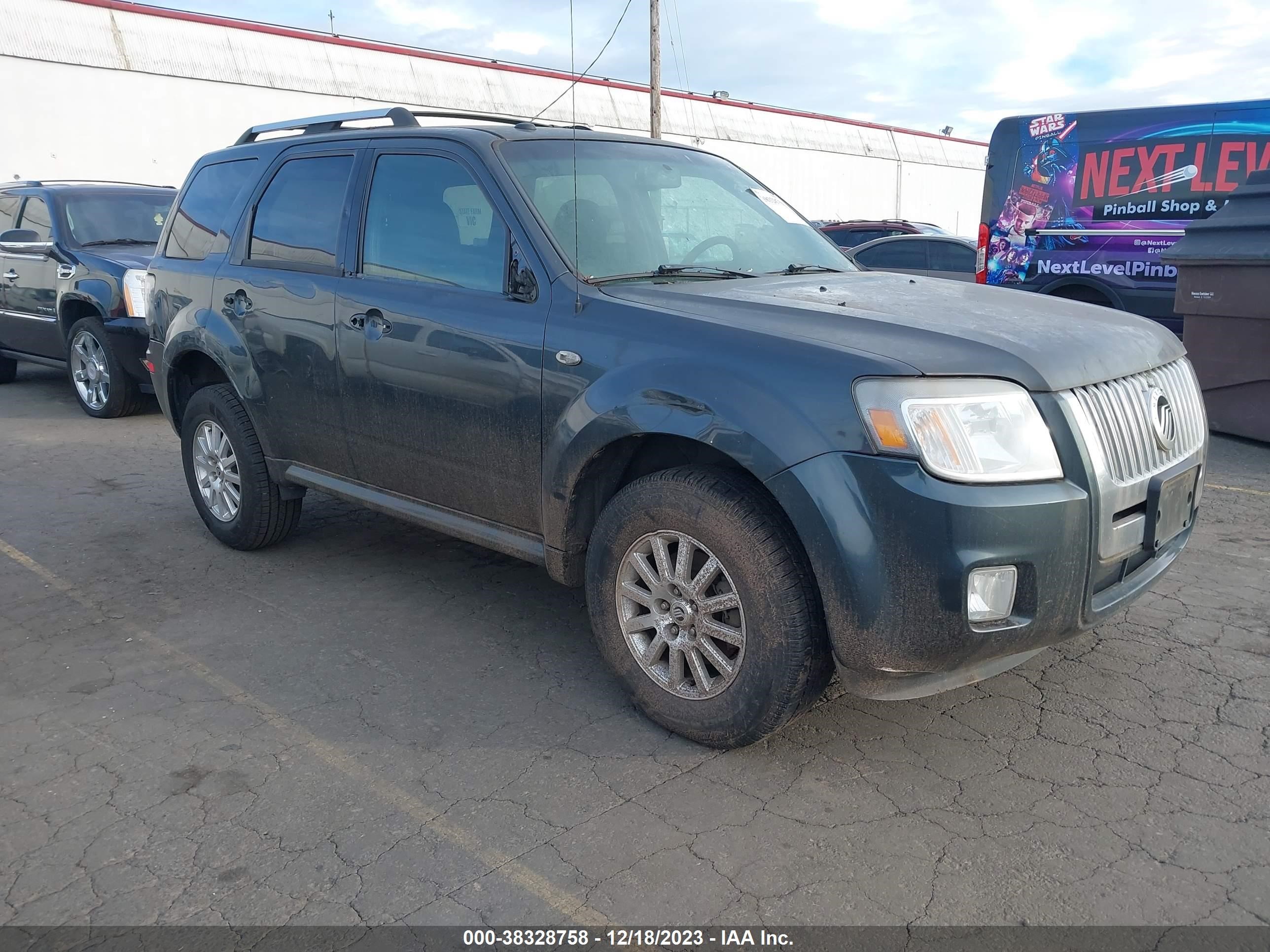 mercury mariner 2009 4m2cu87719kj11803