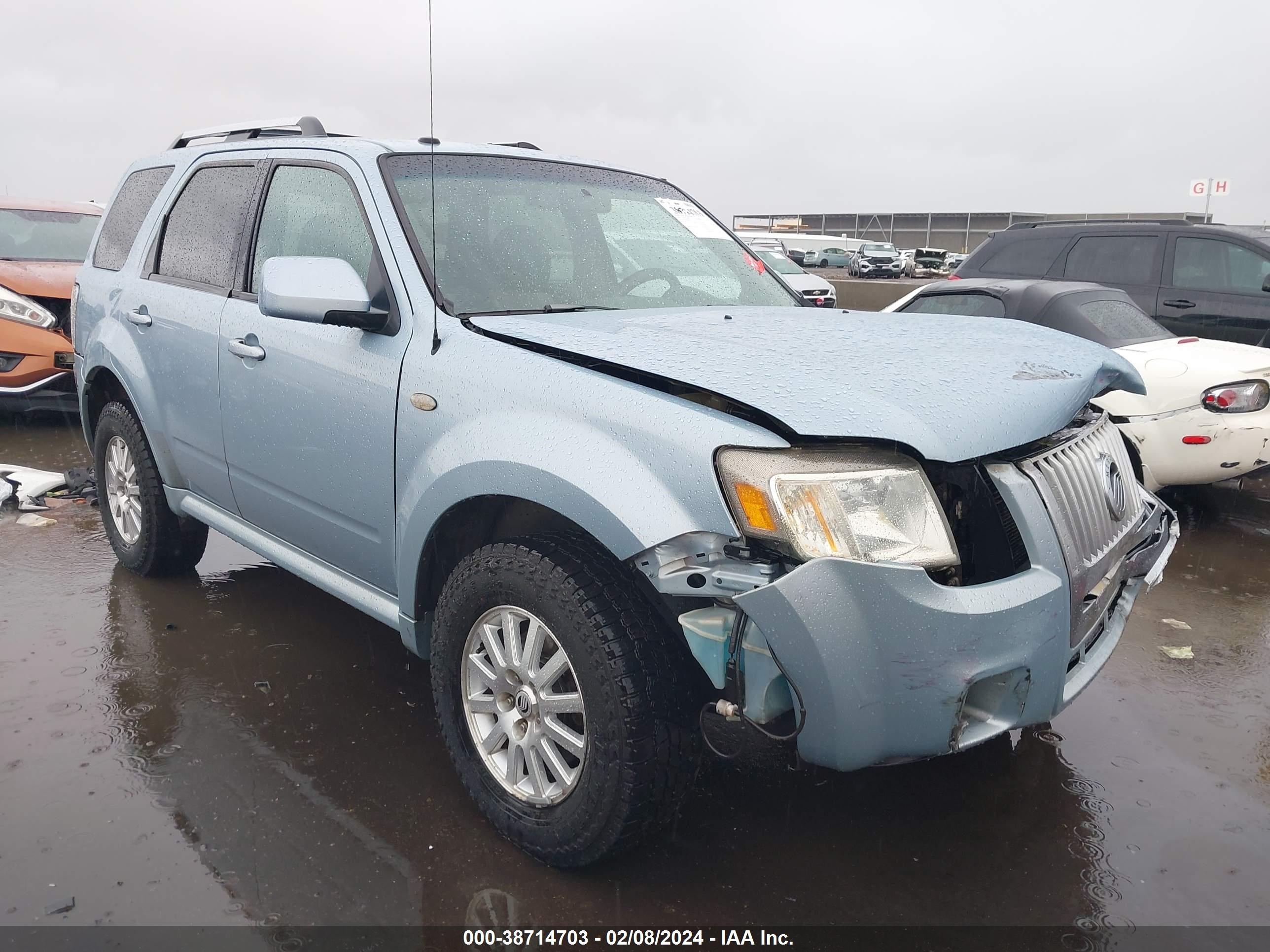 mercury mariner 2009 4m2cu87789kj12821