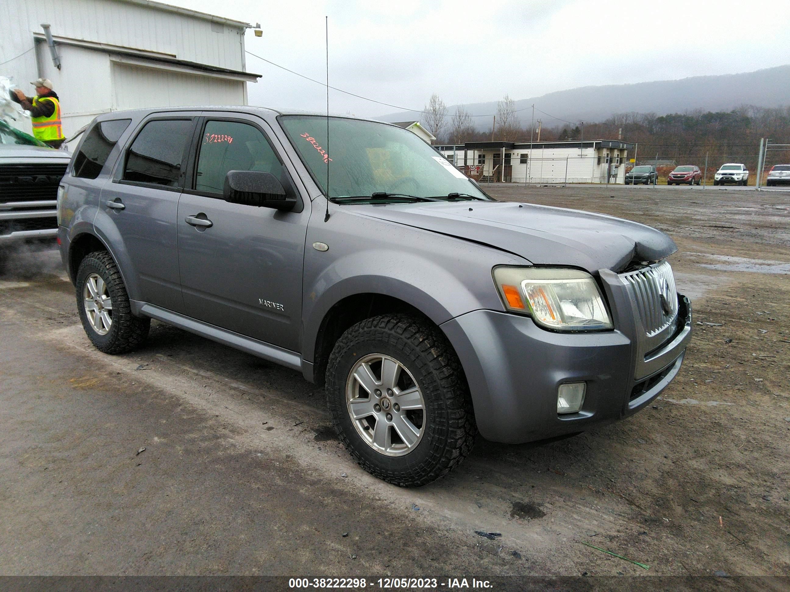 mercury mariner 2008 4m2cu91138kj51888