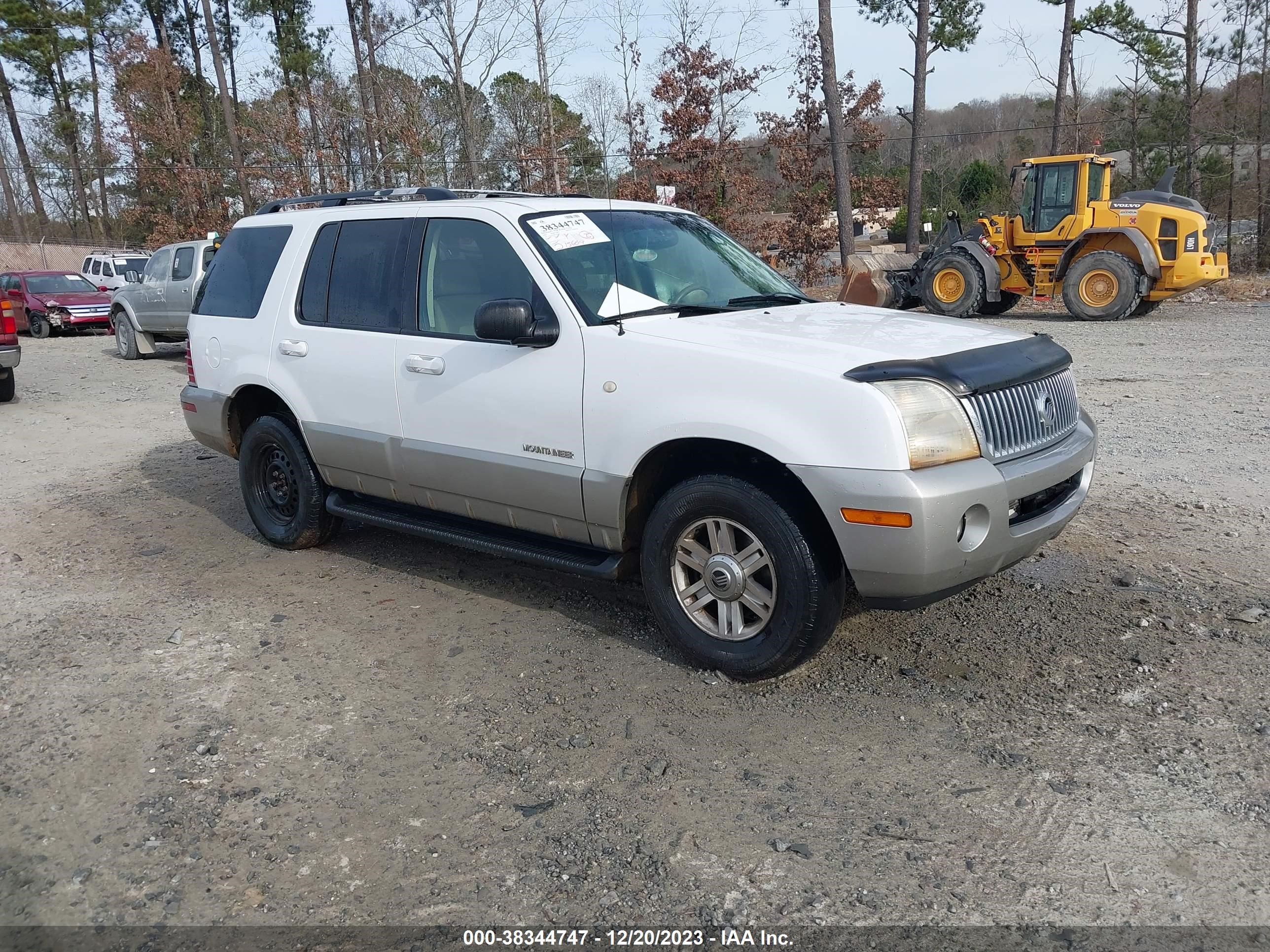 mercury mountaineer 2002 4m2du66e82uj01045