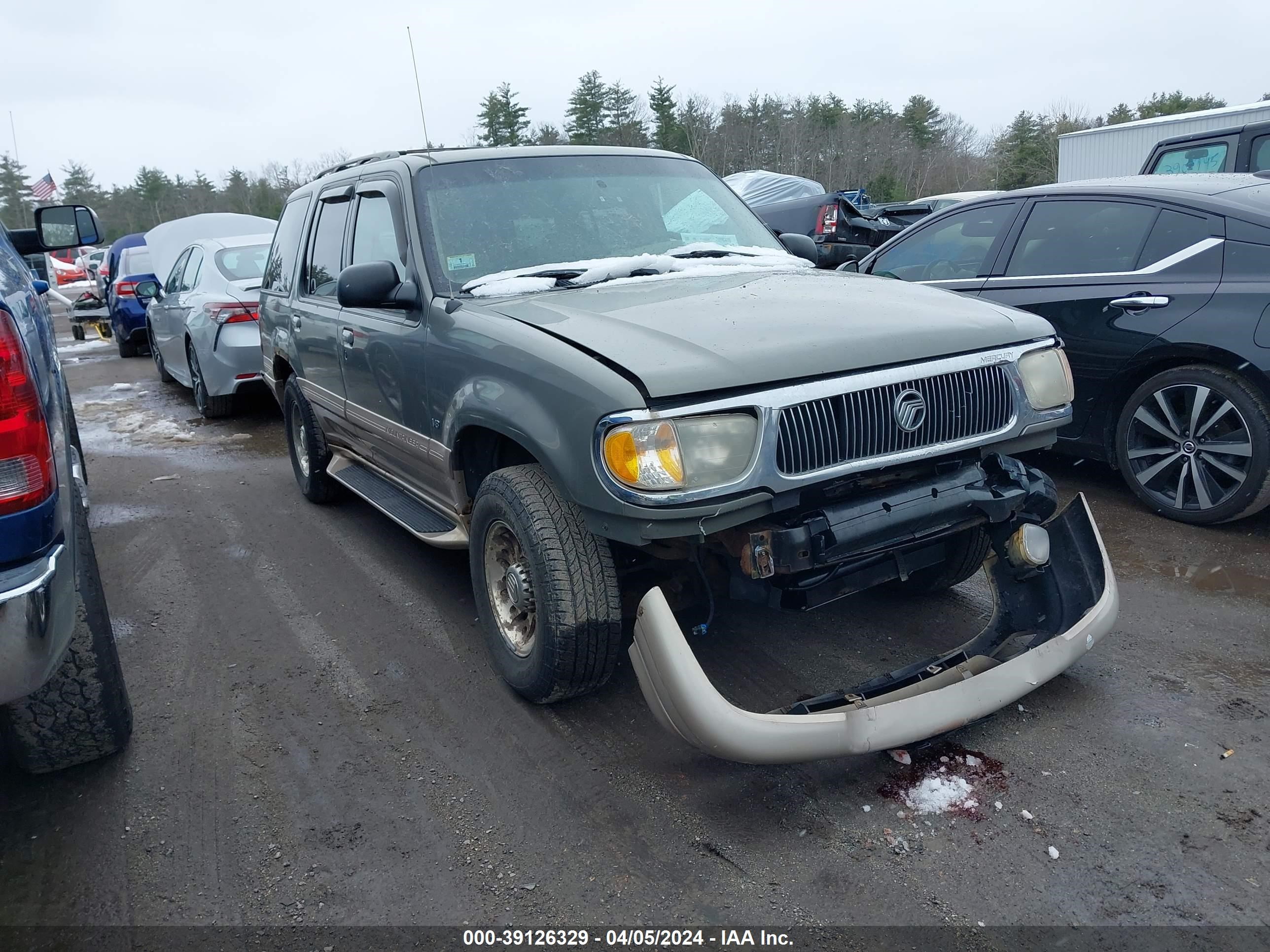 mercury mountaineer 2000 4m2du86p4yuj44433