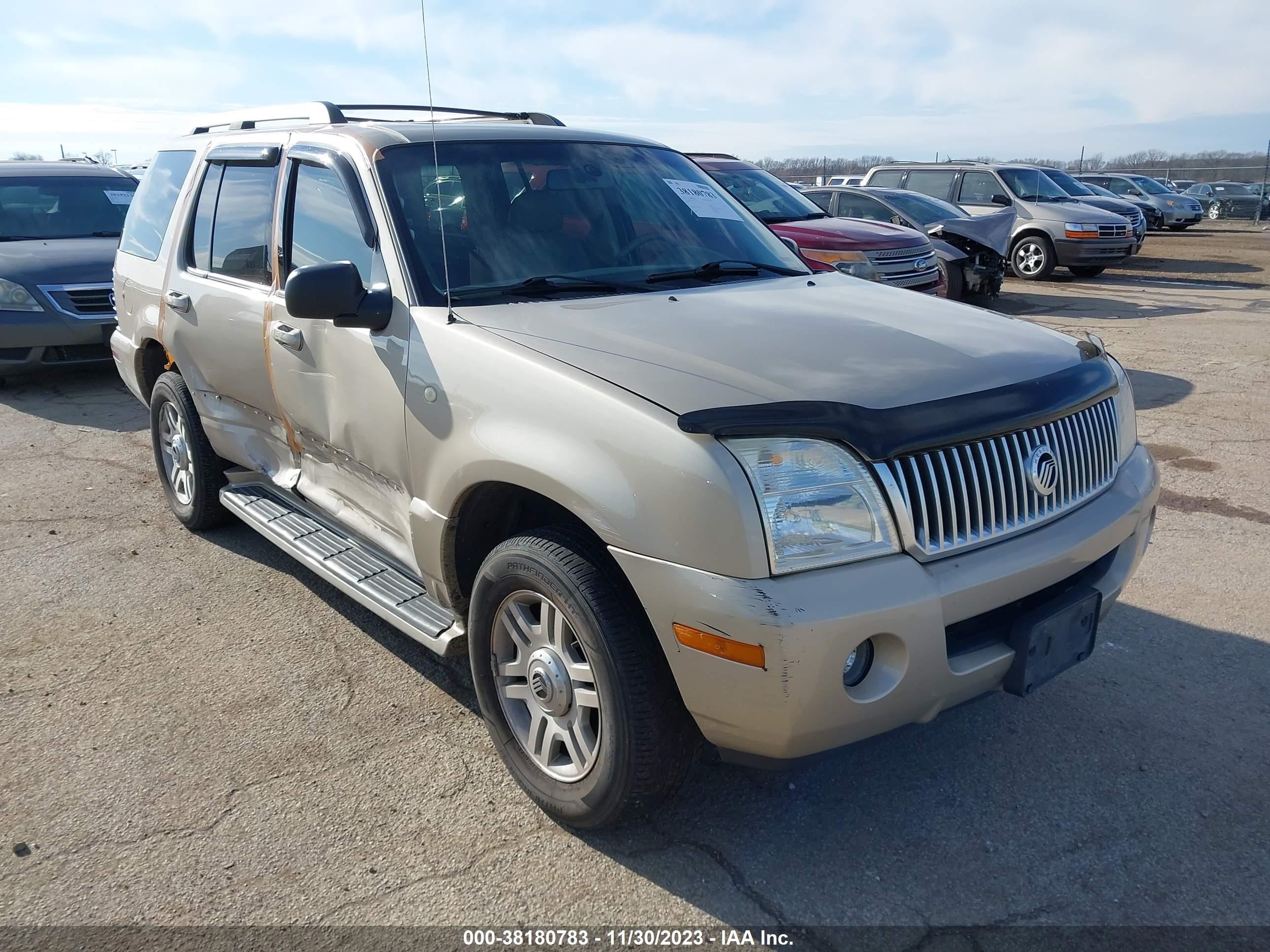 mercury mountaineer 2005 4m2du86w15uj11148