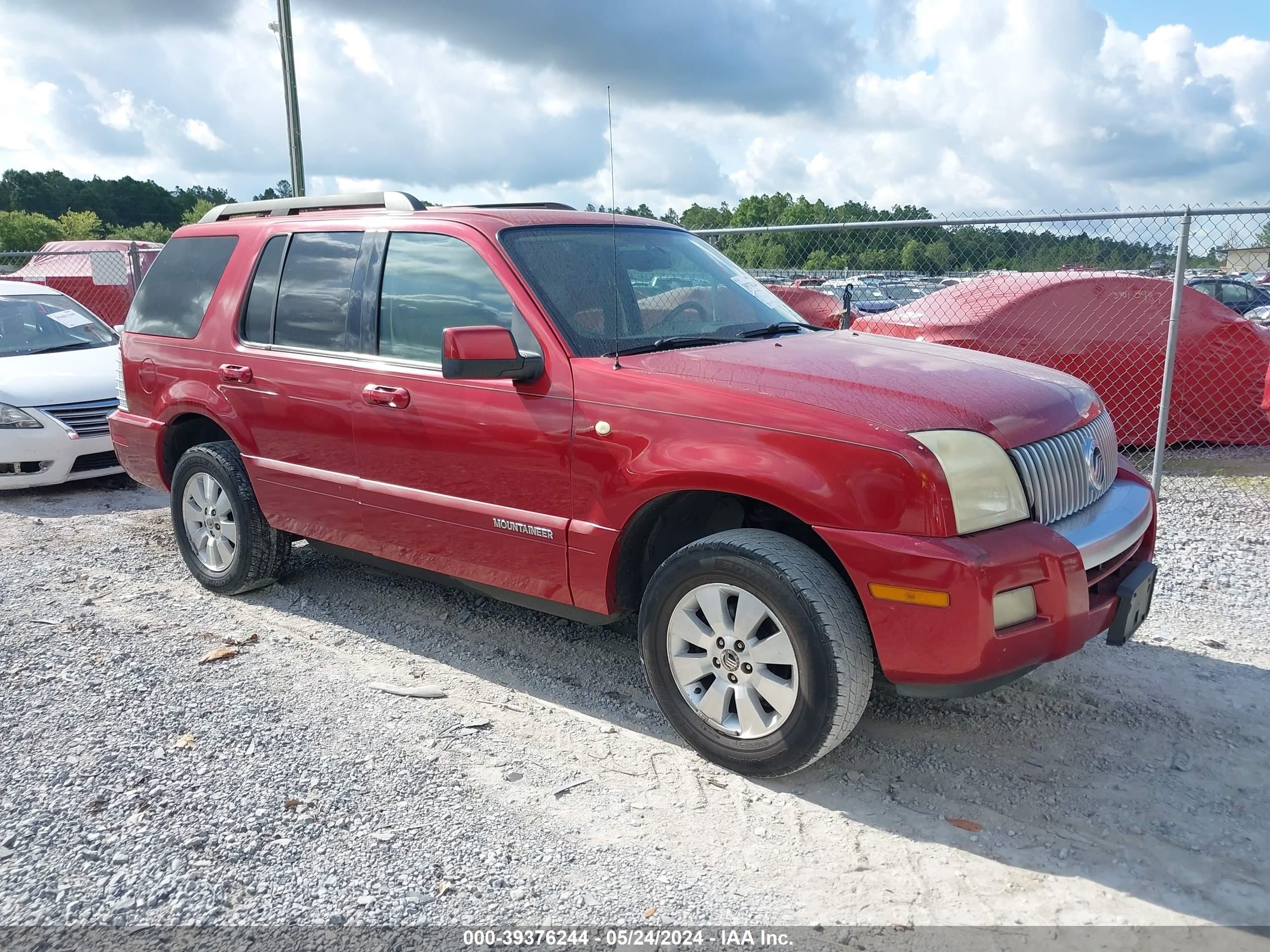 mercury mountaineer 2007 4m2eu37e27uj08100