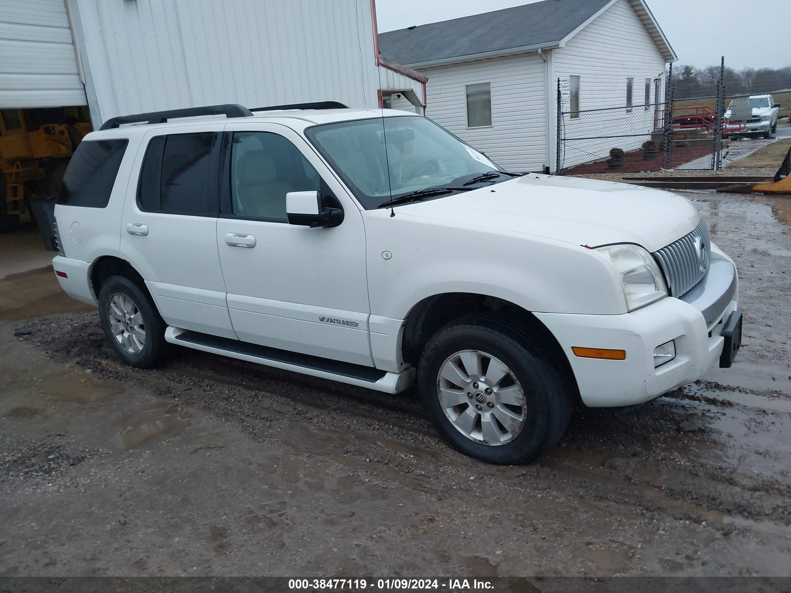 mercury mountaineer 2008 4m2eu47e08uj08958