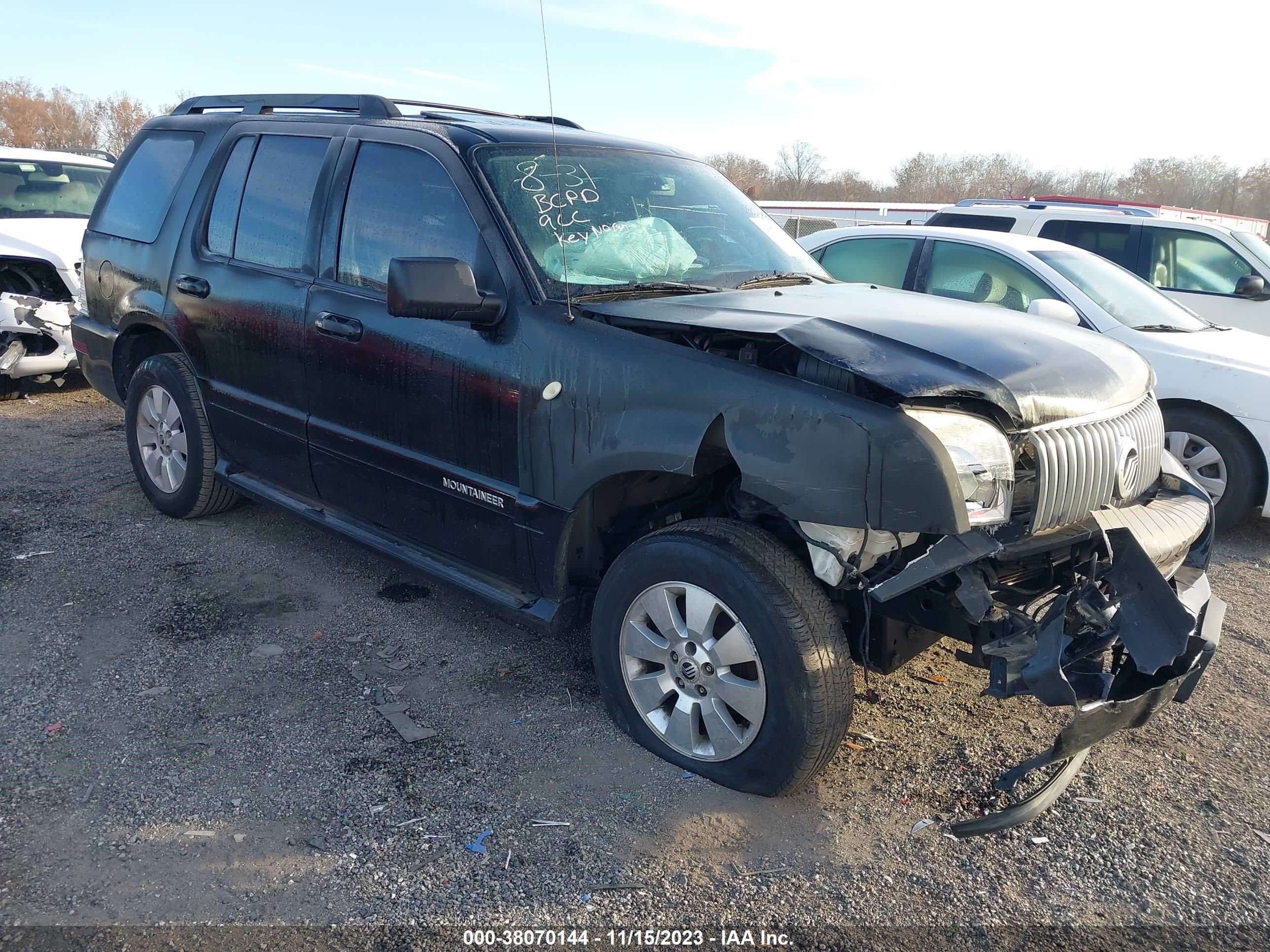 mercury mountaineer 2007 4m2eu47e67uj00930