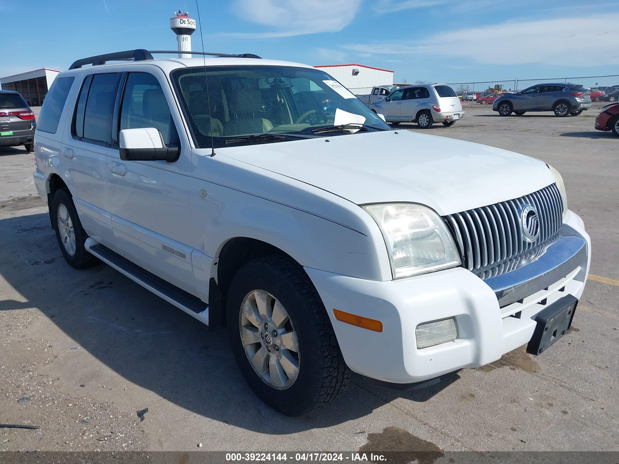 mercury mountaineer 2007 4m2eu47e77uj16621